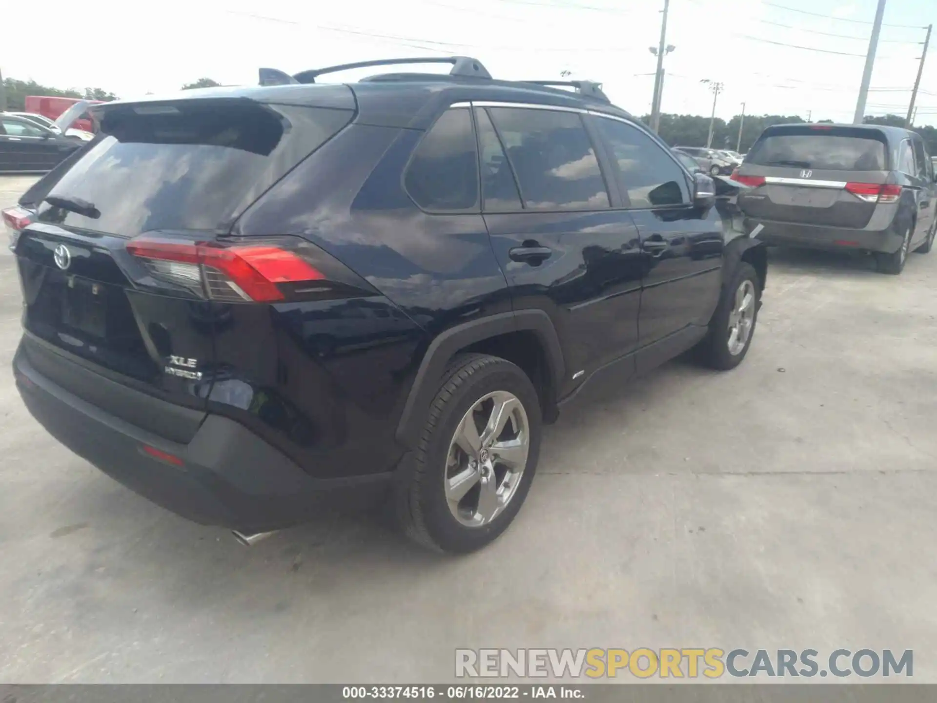 4 Photograph of a damaged car JTMB6RFV2MD040707 TOYOTA RAV4 2021