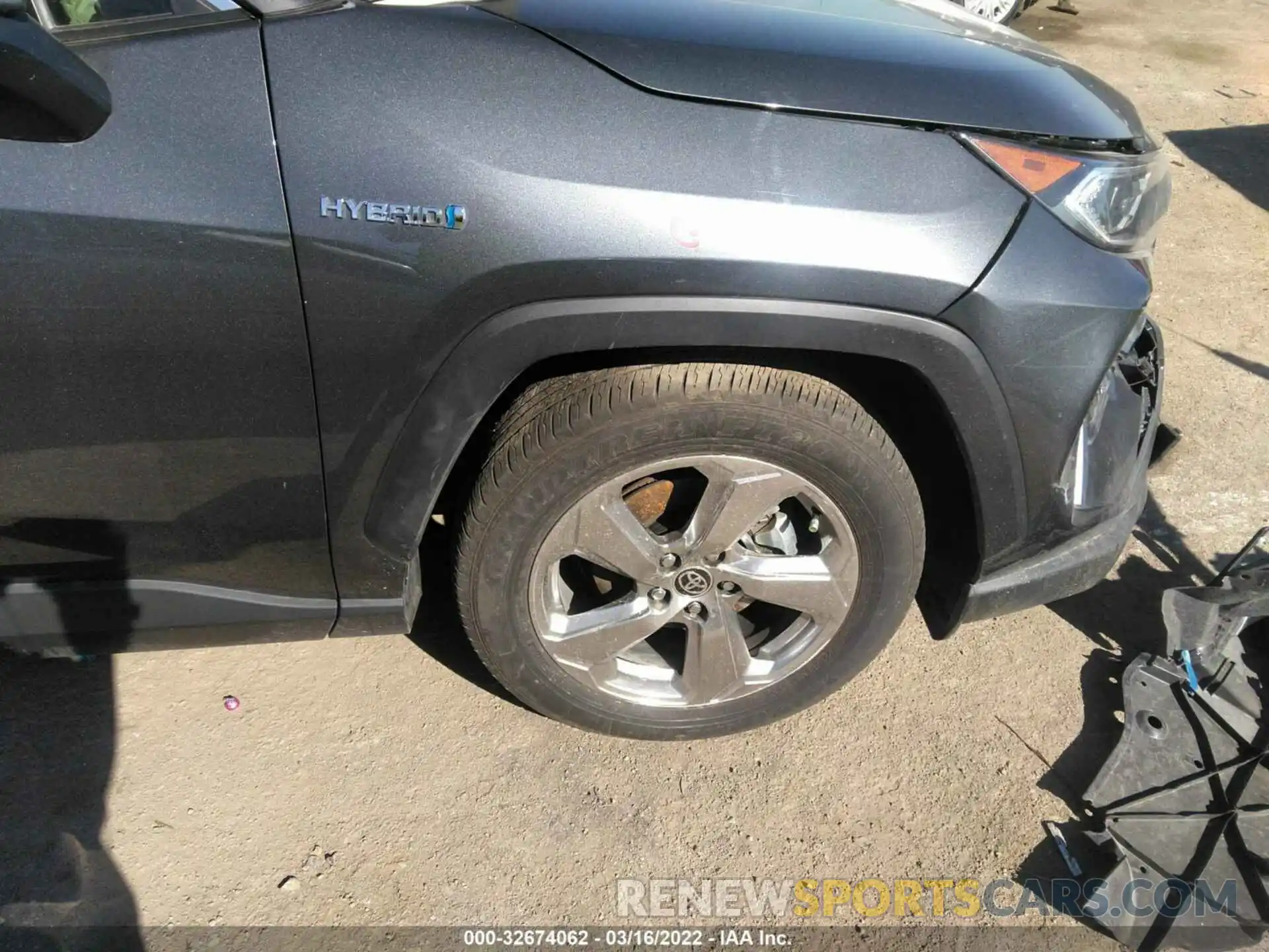 13 Photograph of a damaged car JTMB6RFV2MD041288 TOYOTA RAV4 2021