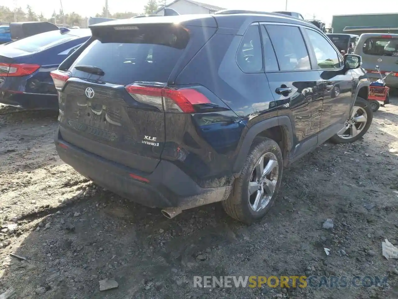 4 Photograph of a damaged car JTMB6RFV2MD046152 TOYOTA RAV4 2021