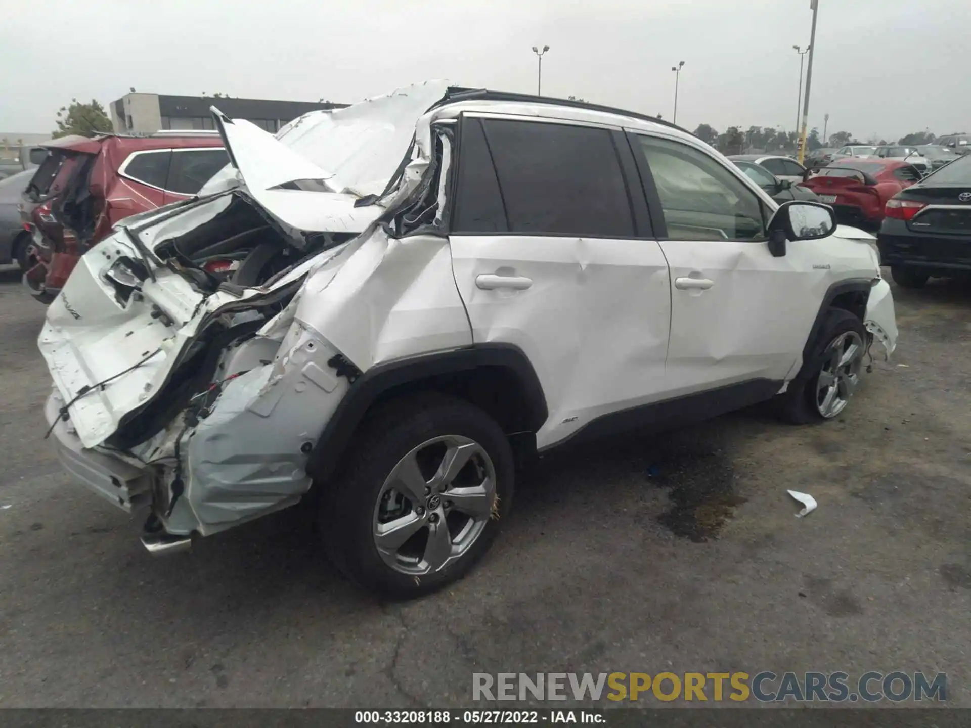 4 Photograph of a damaged car JTMB6RFV3MD009305 TOYOTA RAV4 2021