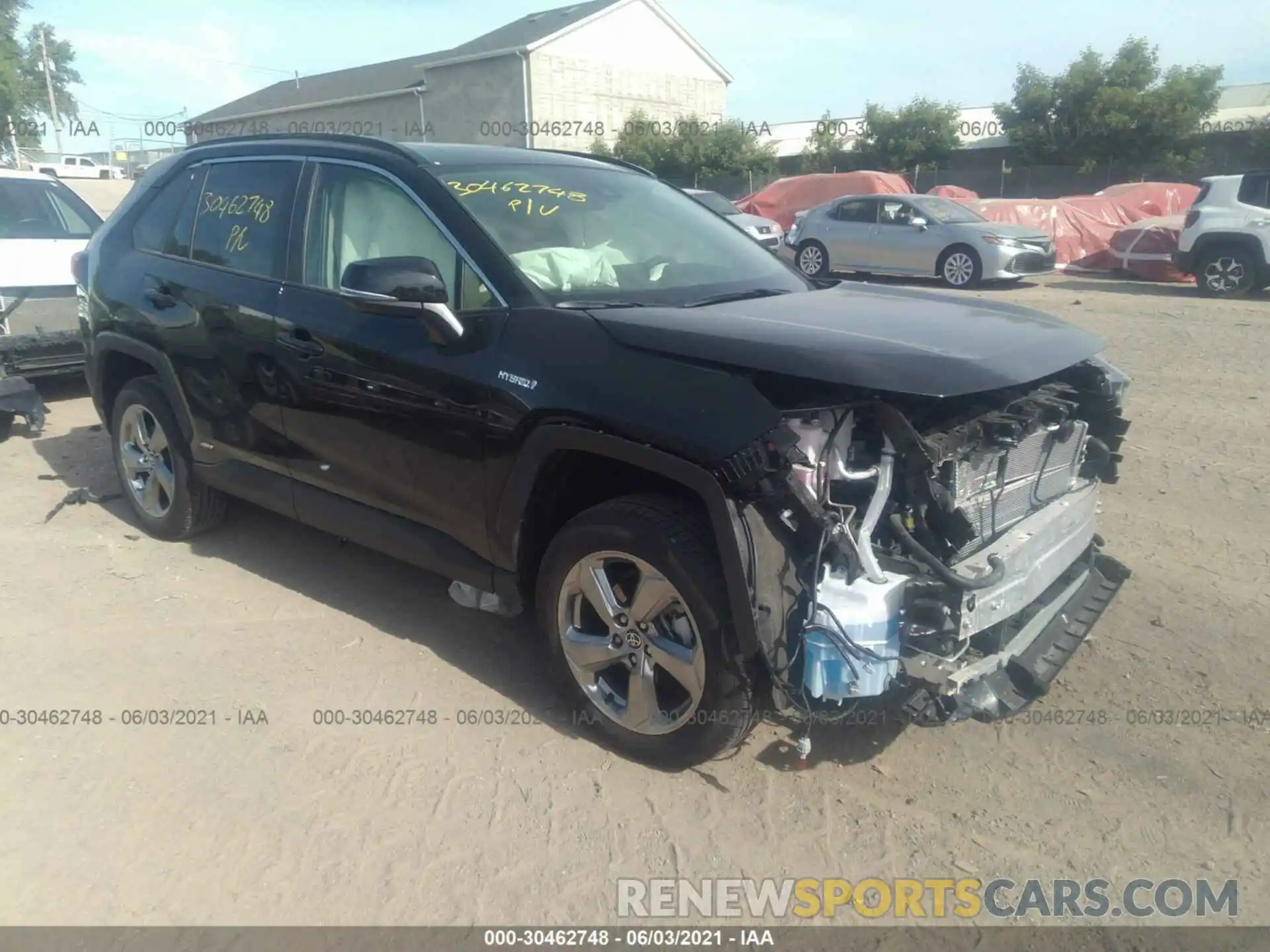 1 Photograph of a damaged car JTMB6RFV3MD018604 TOYOTA RAV4 2021