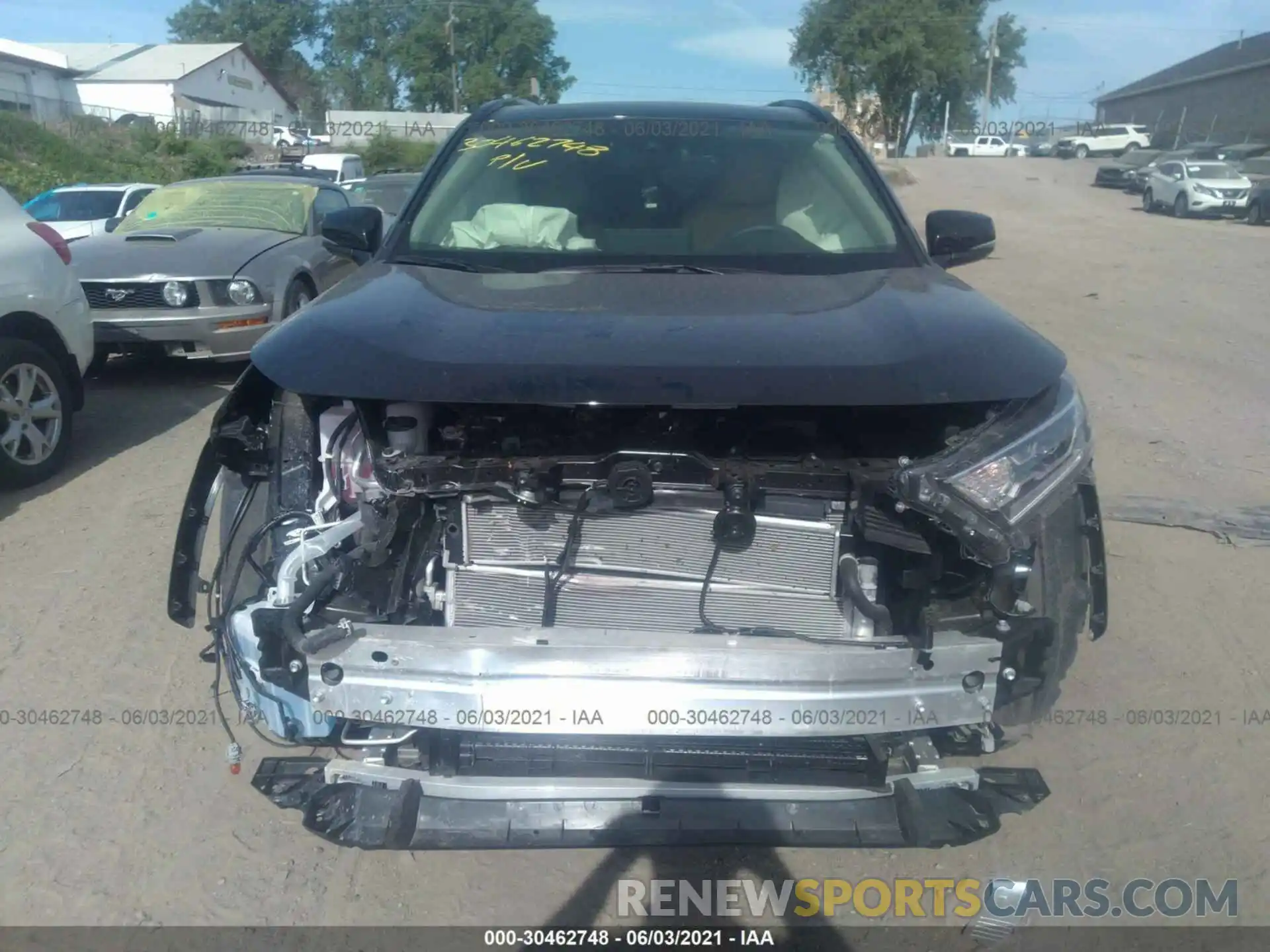 6 Photograph of a damaged car JTMB6RFV3MD018604 TOYOTA RAV4 2021