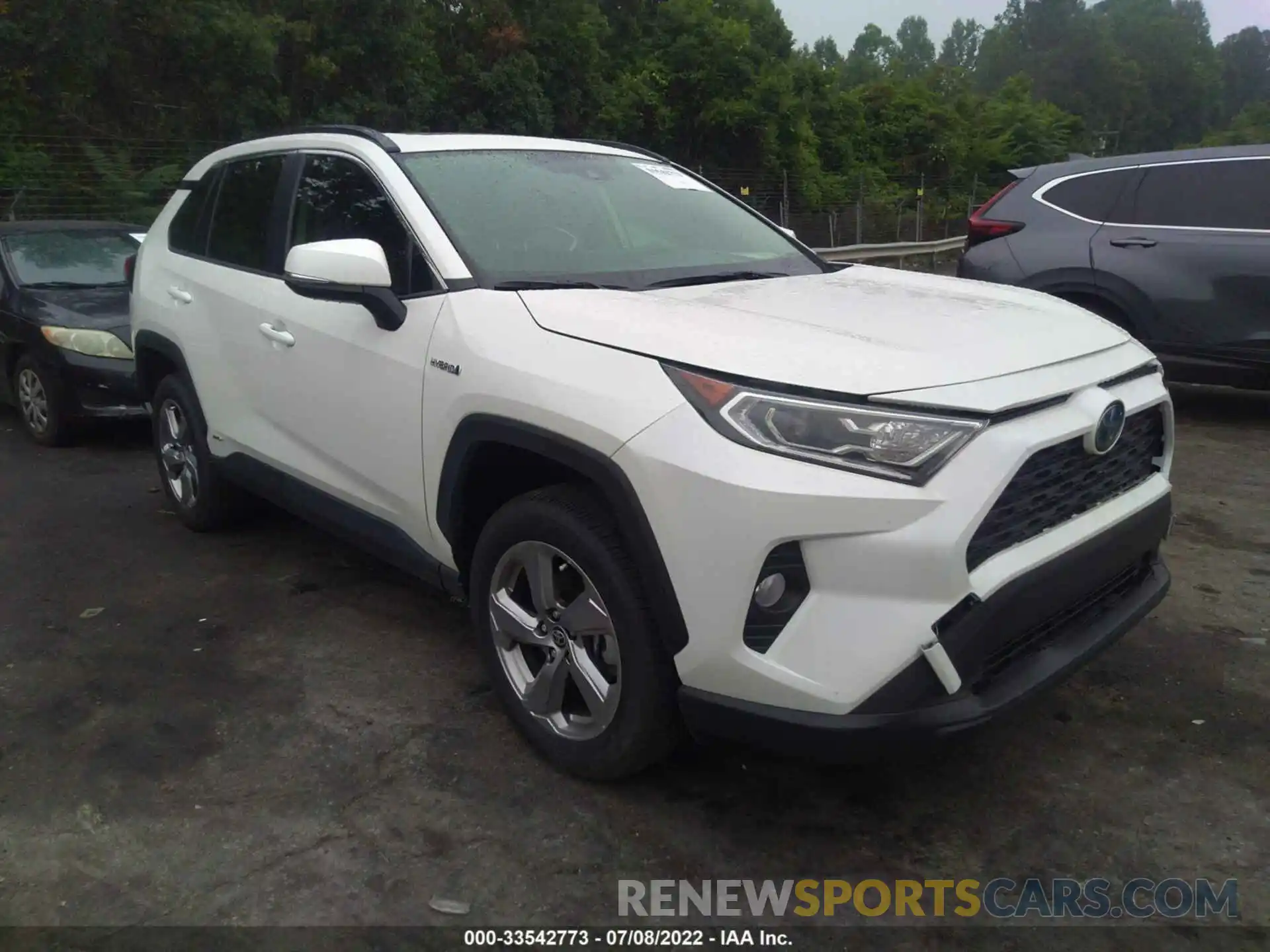 1 Photograph of a damaged car JTMB6RFV3MD039856 TOYOTA RAV4 2021