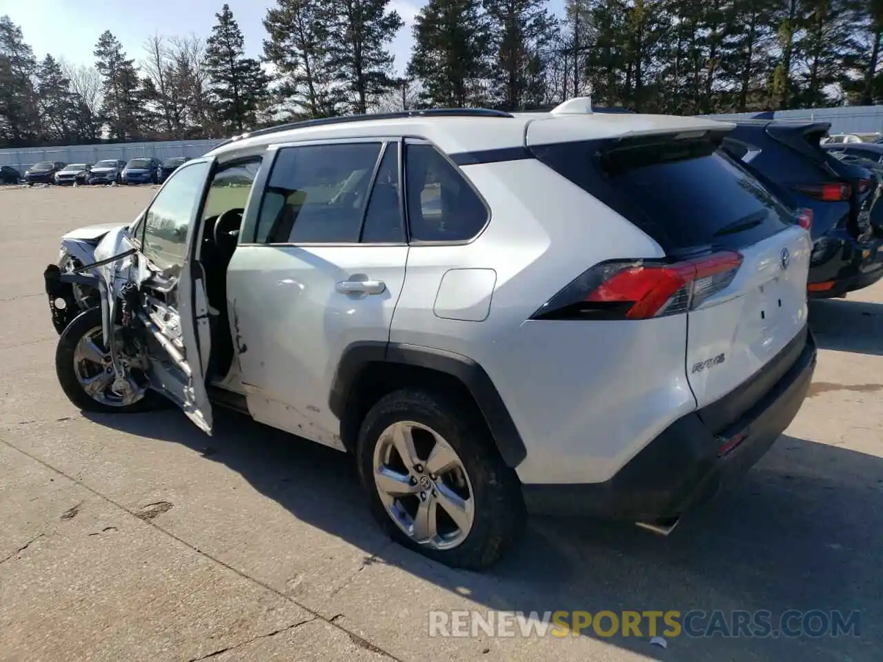 2 Photograph of a damaged car JTMB6RFV3MD040814 TOYOTA RAV4 2021