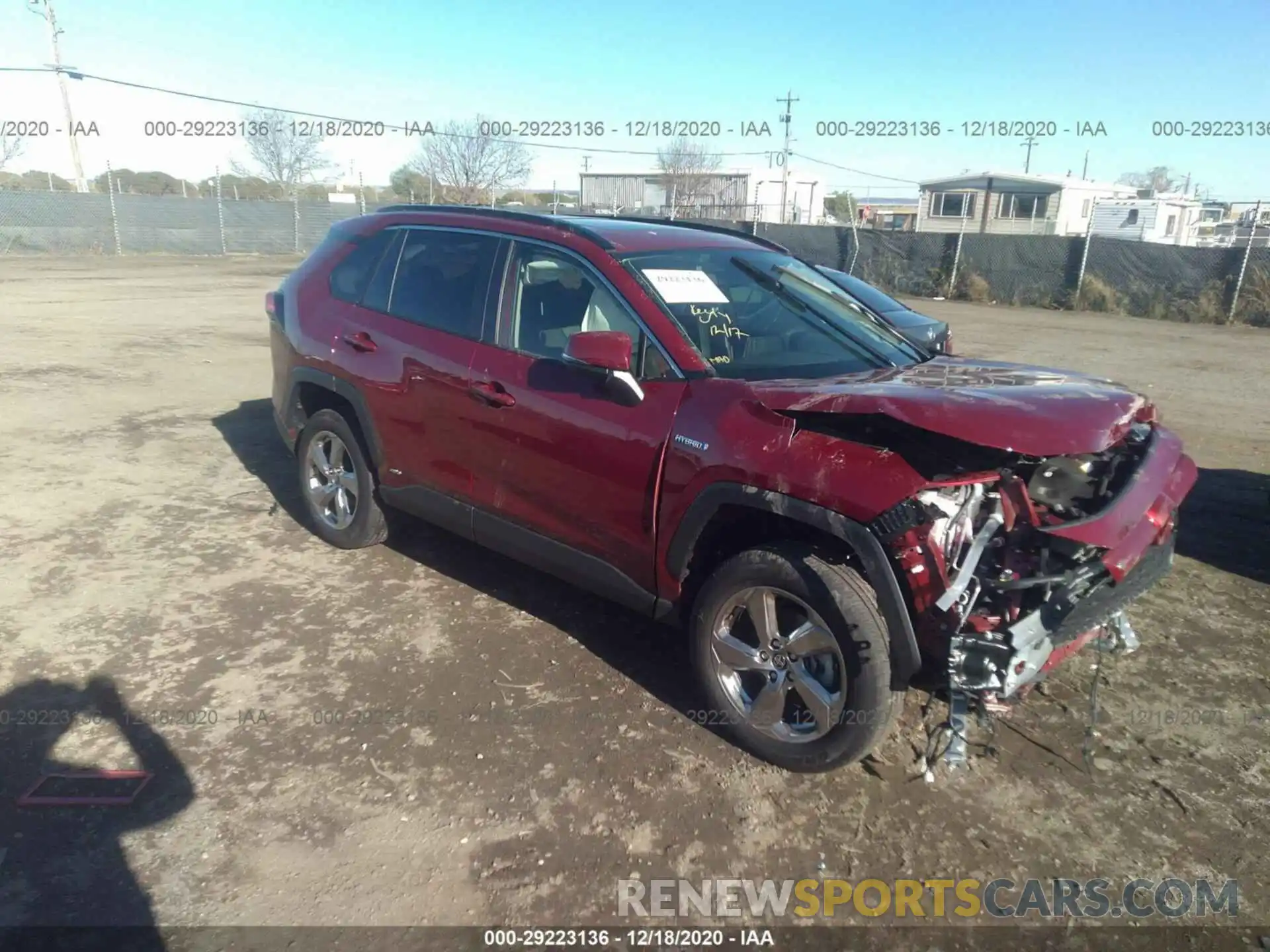 1 Photograph of a damaged car JTMB6RFV3MD504684 TOYOTA RAV4 2021