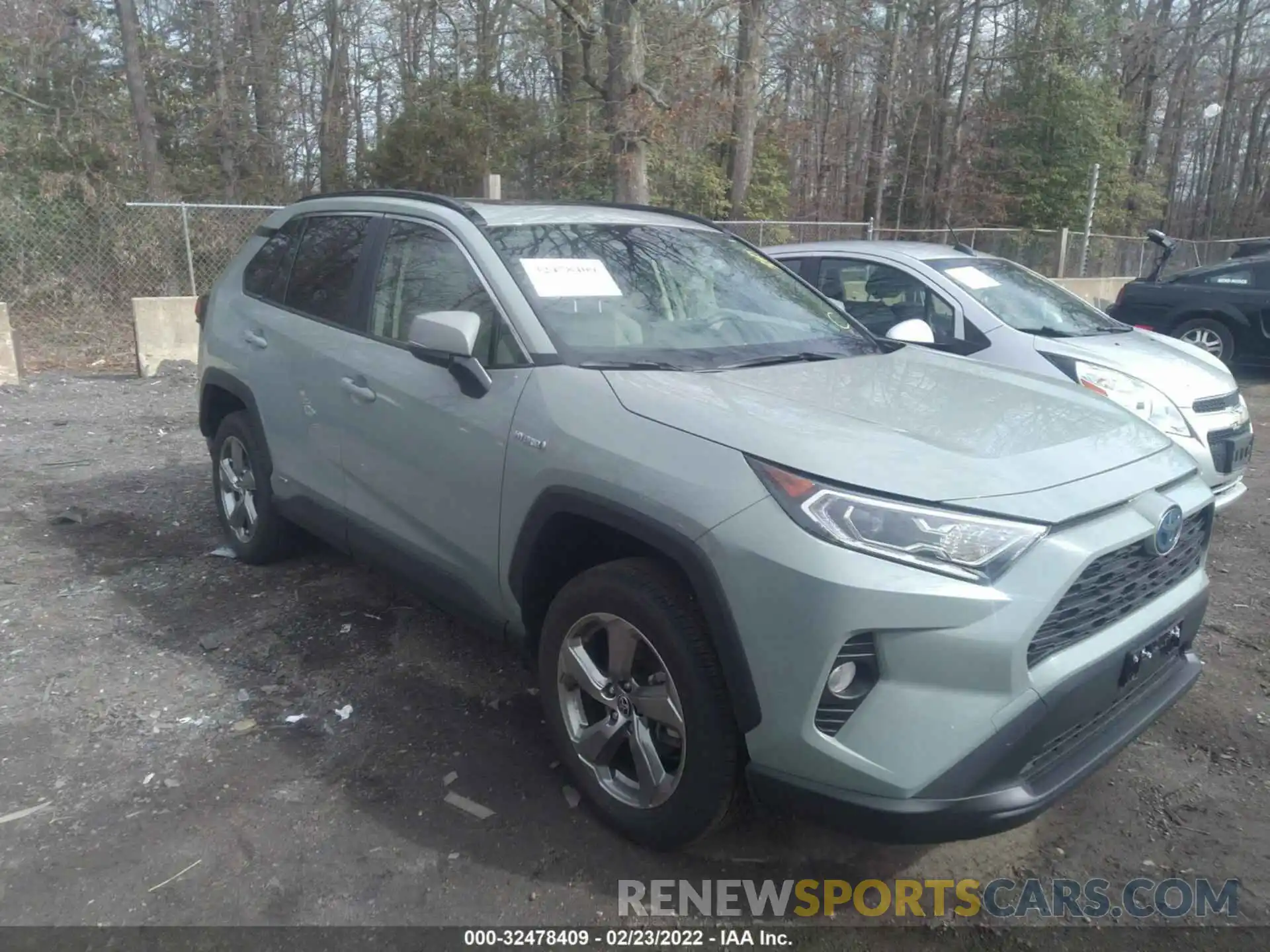 1 Photograph of a damaged car JTMB6RFV3MJ010889 TOYOTA RAV4 2021