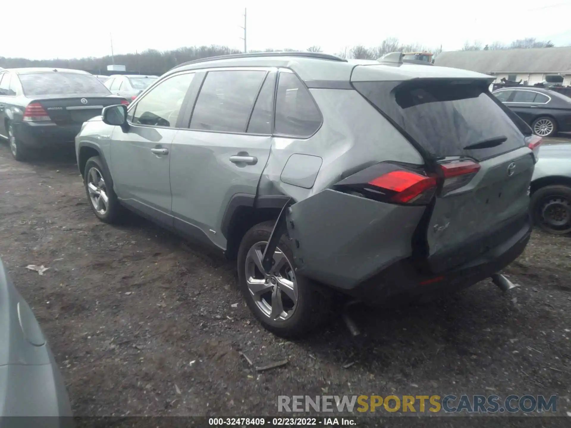 3 Photograph of a damaged car JTMB6RFV3MJ010889 TOYOTA RAV4 2021