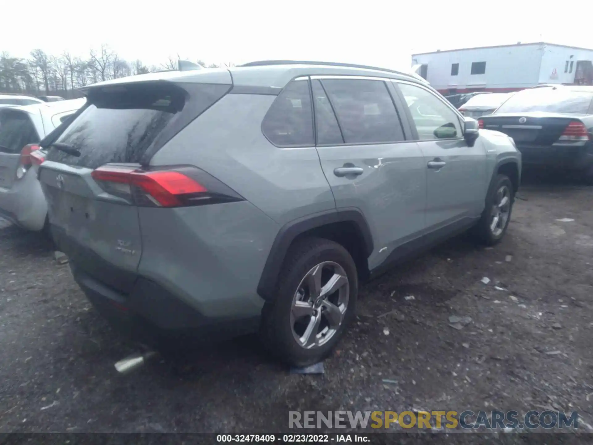 4 Photograph of a damaged car JTMB6RFV3MJ010889 TOYOTA RAV4 2021