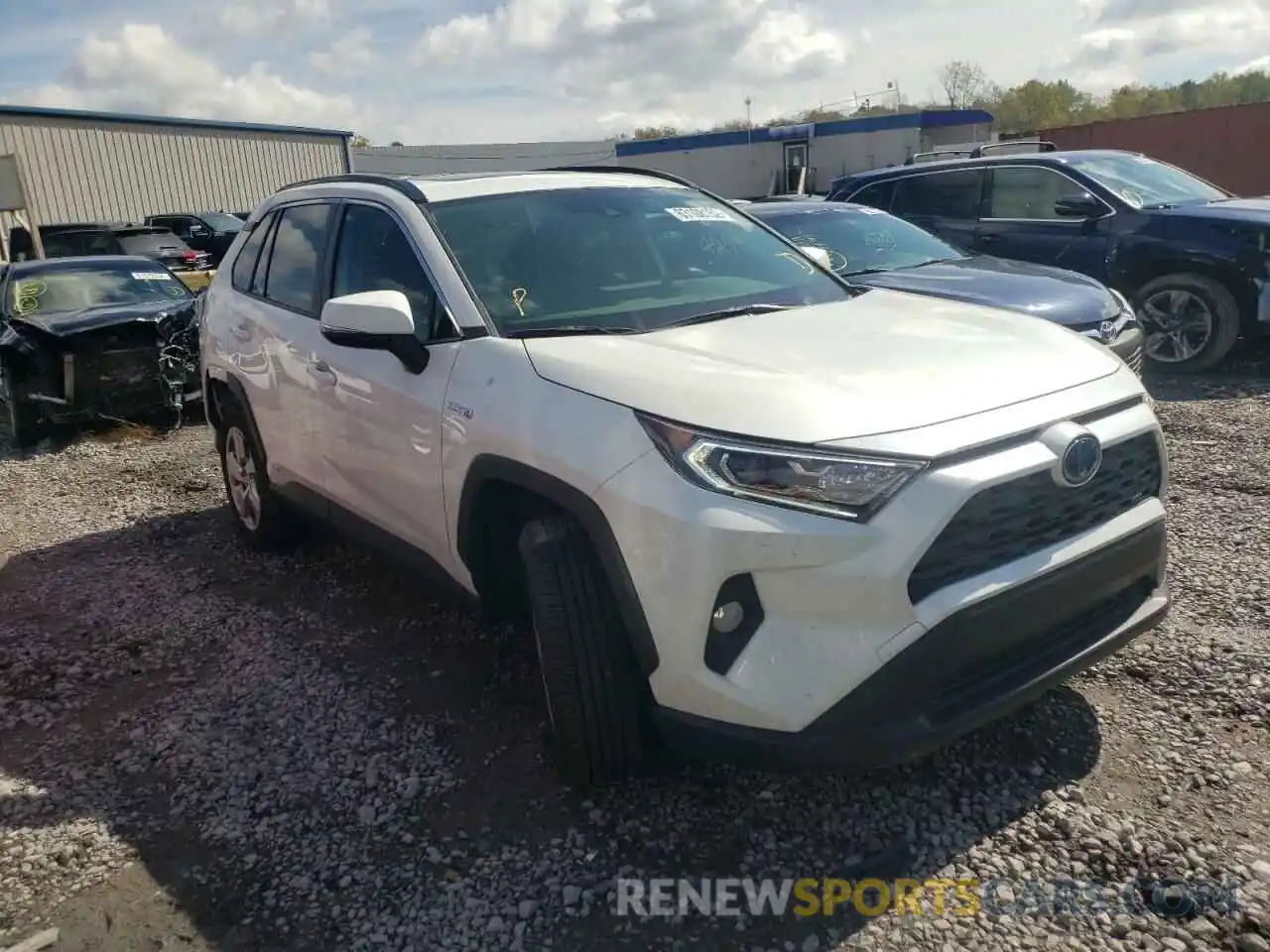 1 Photograph of a damaged car JTMB6RFV4MD040711 TOYOTA RAV4 2021