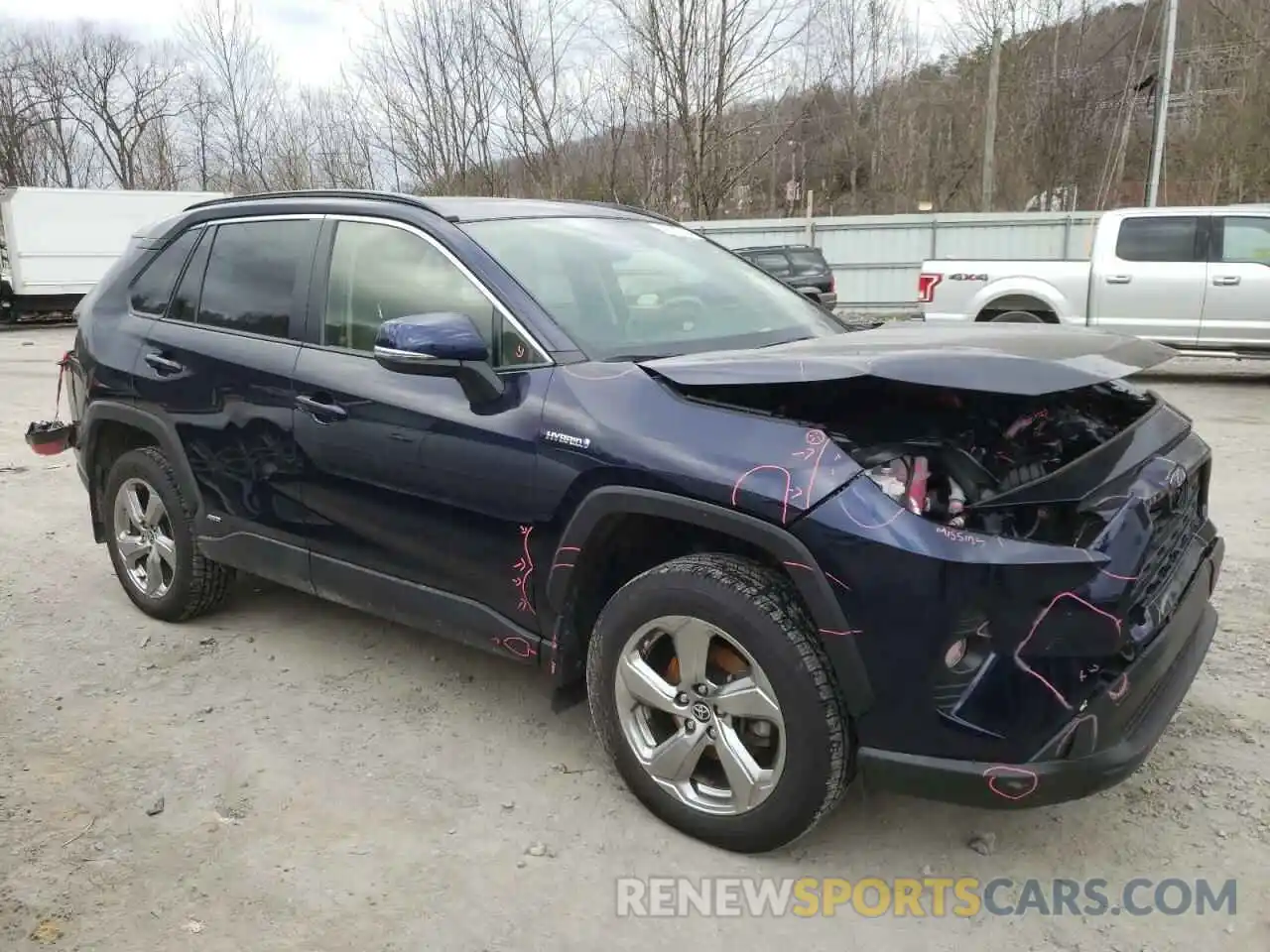 4 Photograph of a damaged car JTMB6RFV4MD043205 TOYOTA RAV4 2021