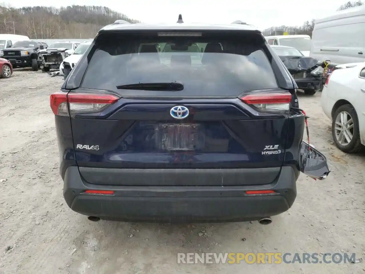 6 Photograph of a damaged car JTMB6RFV4MD043205 TOYOTA RAV4 2021