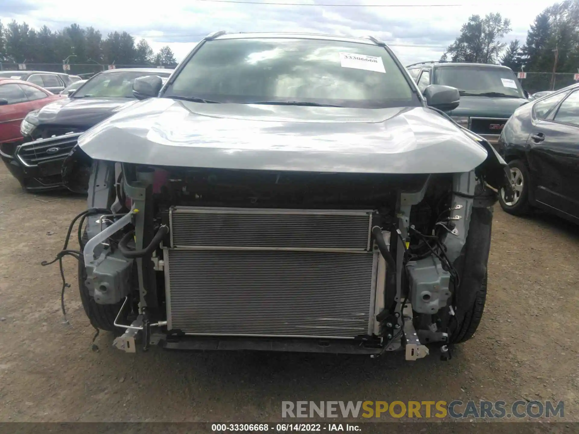 6 Photograph of a damaged car JTMB6RFV5MD039552 TOYOTA RAV4 2021