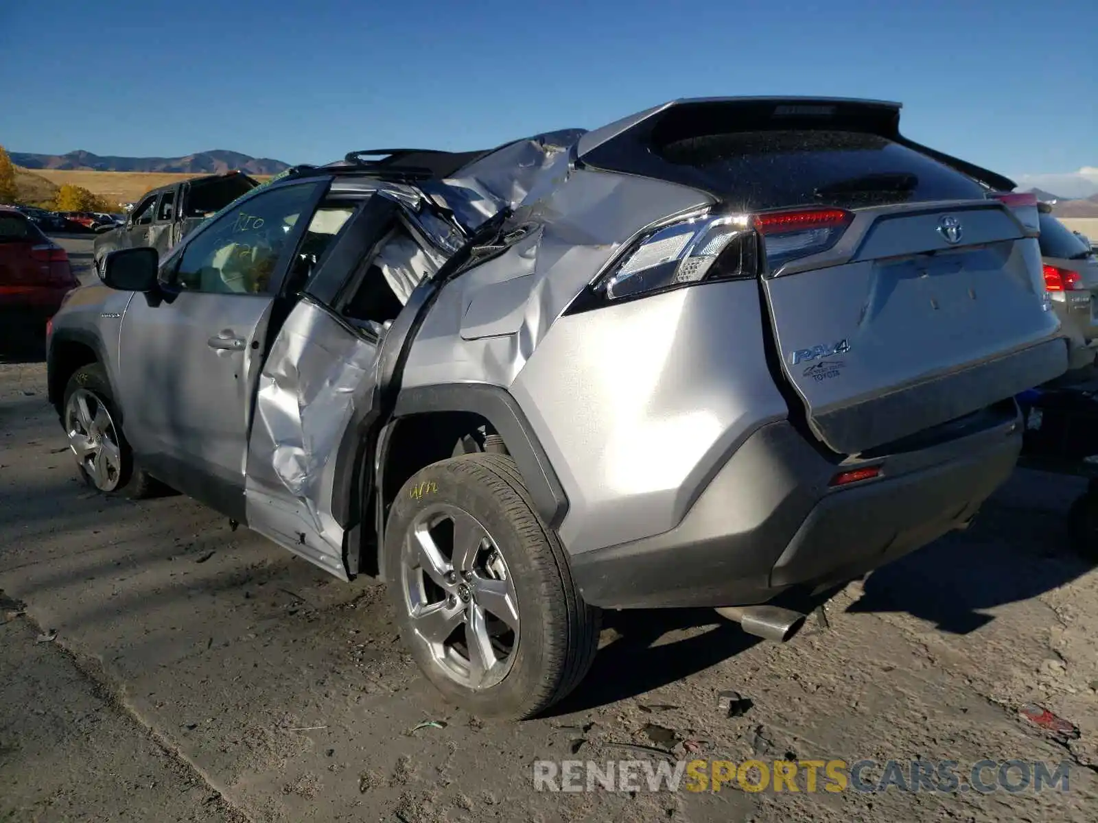 3 Photograph of a damaged car JTMB6RFV6MD010531 TOYOTA RAV4 2021