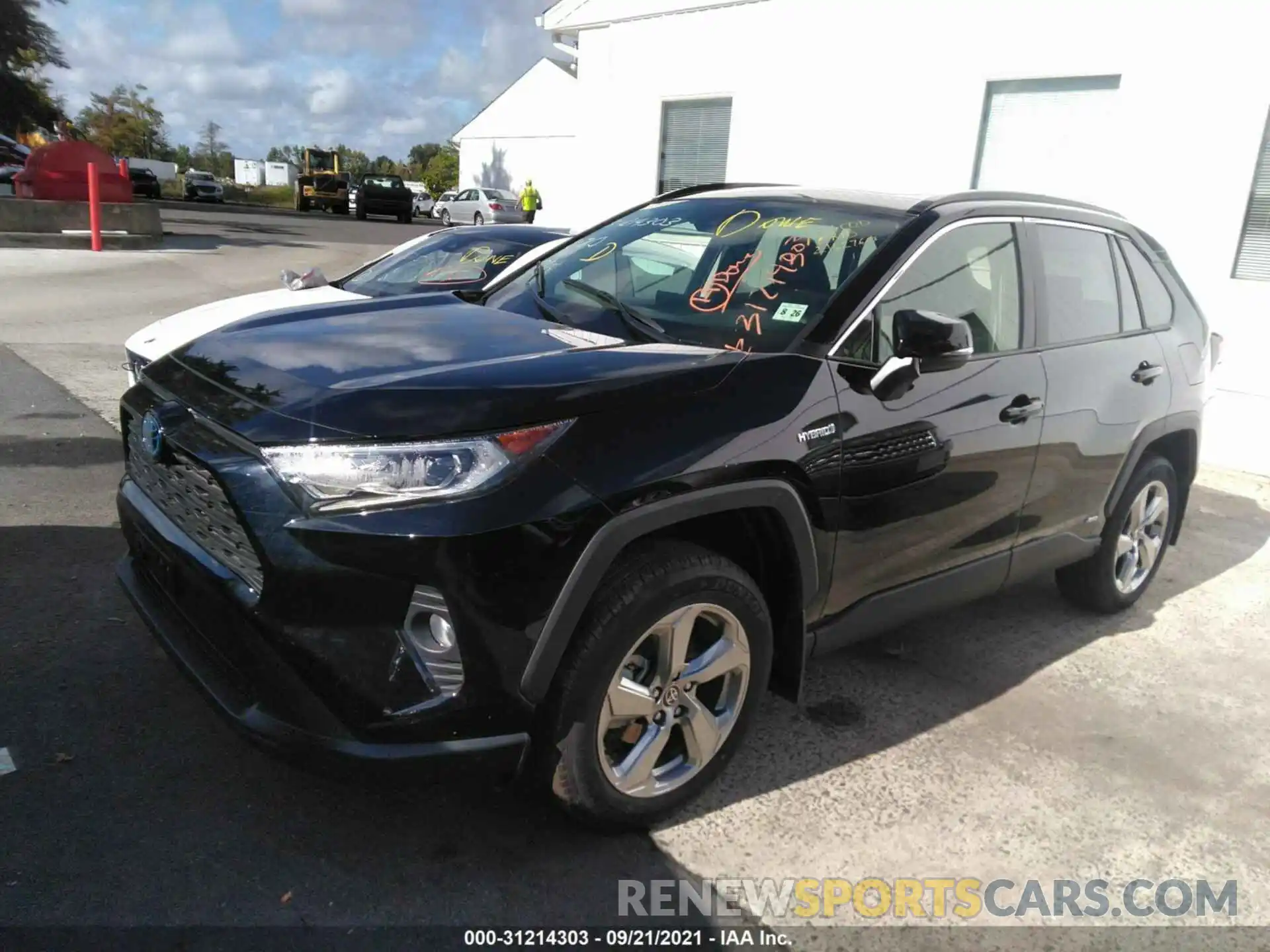 2 Photograph of a damaged car JTMB6RFV6MD034649 TOYOTA RAV4 2021