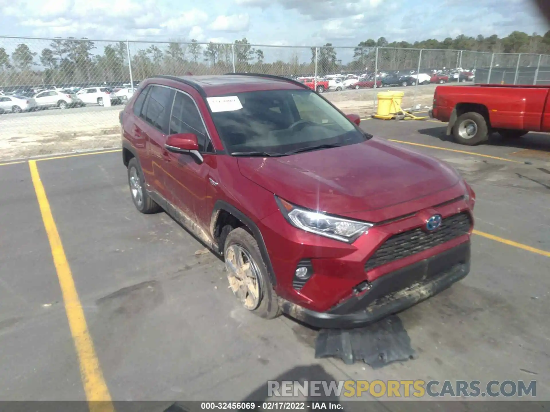 1 Фотография поврежденного автомобиля JTMB6RFV6MD041018 TOYOTA RAV4 2021