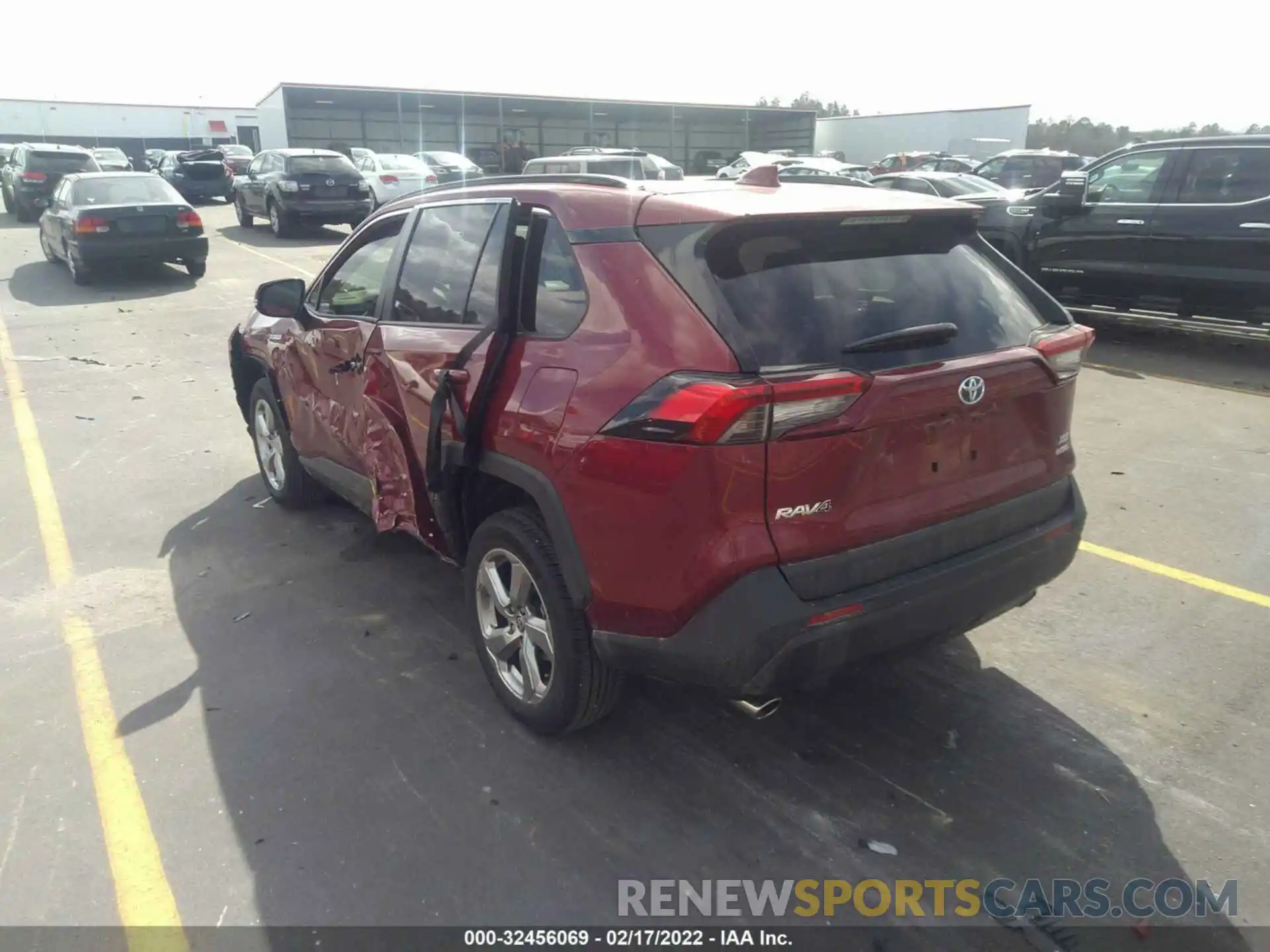 3 Photograph of a damaged car JTMB6RFV6MD041018 TOYOTA RAV4 2021