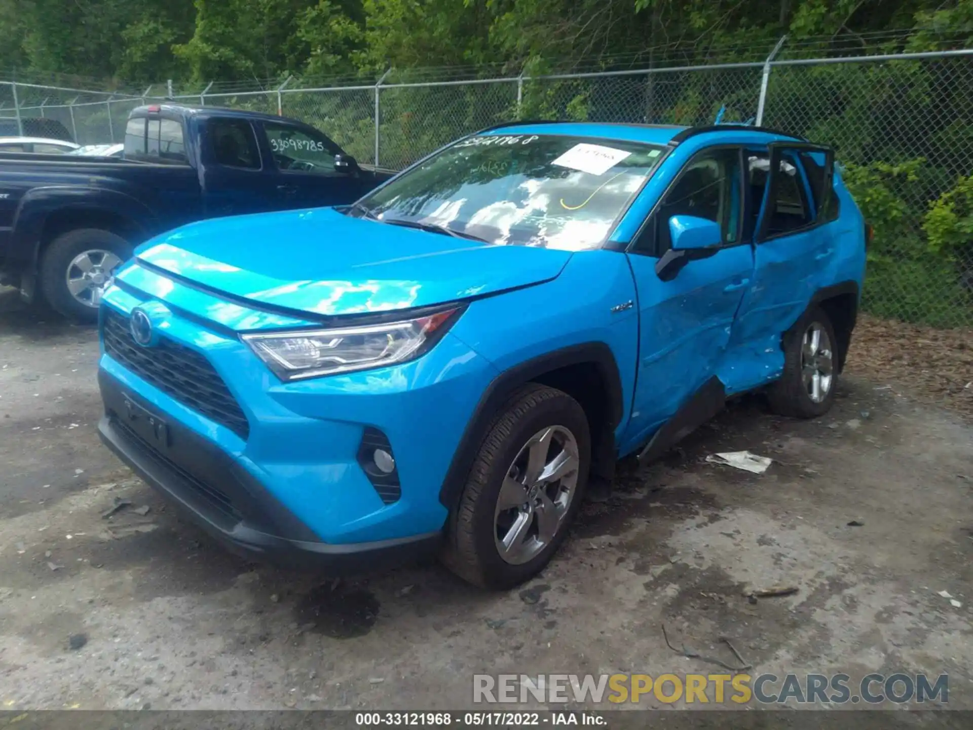 2 Photograph of a damaged car JTMB6RFV9MD039280 TOYOTA RAV4 2021