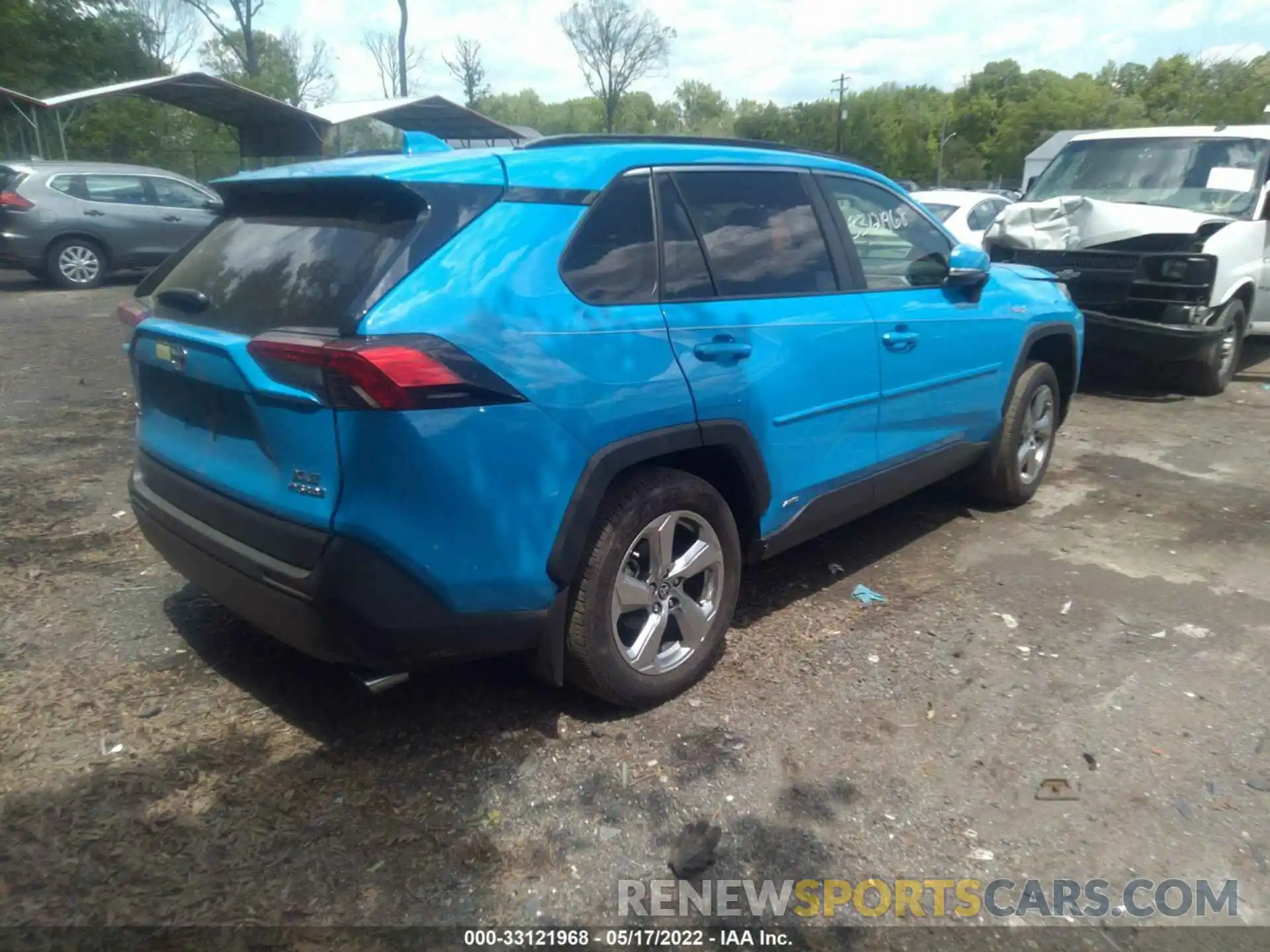 4 Photograph of a damaged car JTMB6RFV9MD039280 TOYOTA RAV4 2021