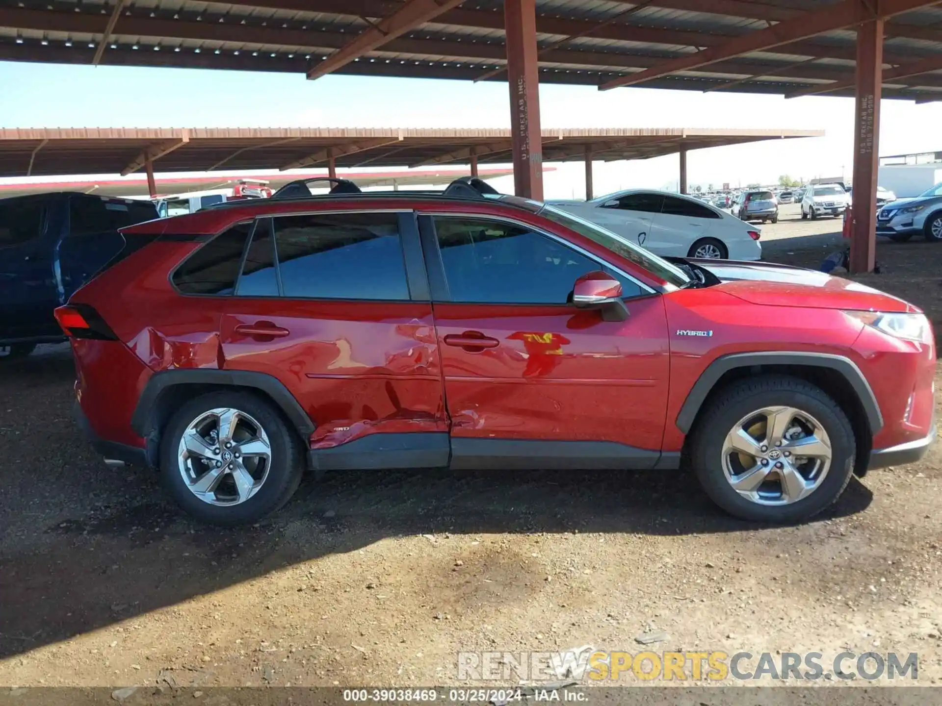 13 Photograph of a damaged car JTMB6RFVXMD013075 TOYOTA RAV4 2021