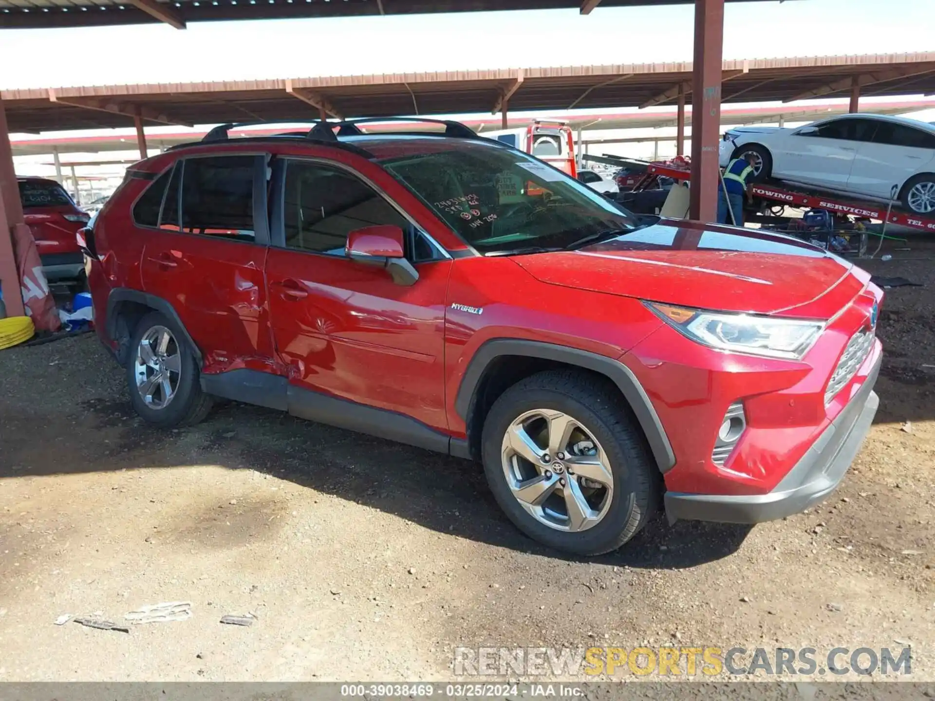 6 Photograph of a damaged car JTMB6RFVXMD013075 TOYOTA RAV4 2021