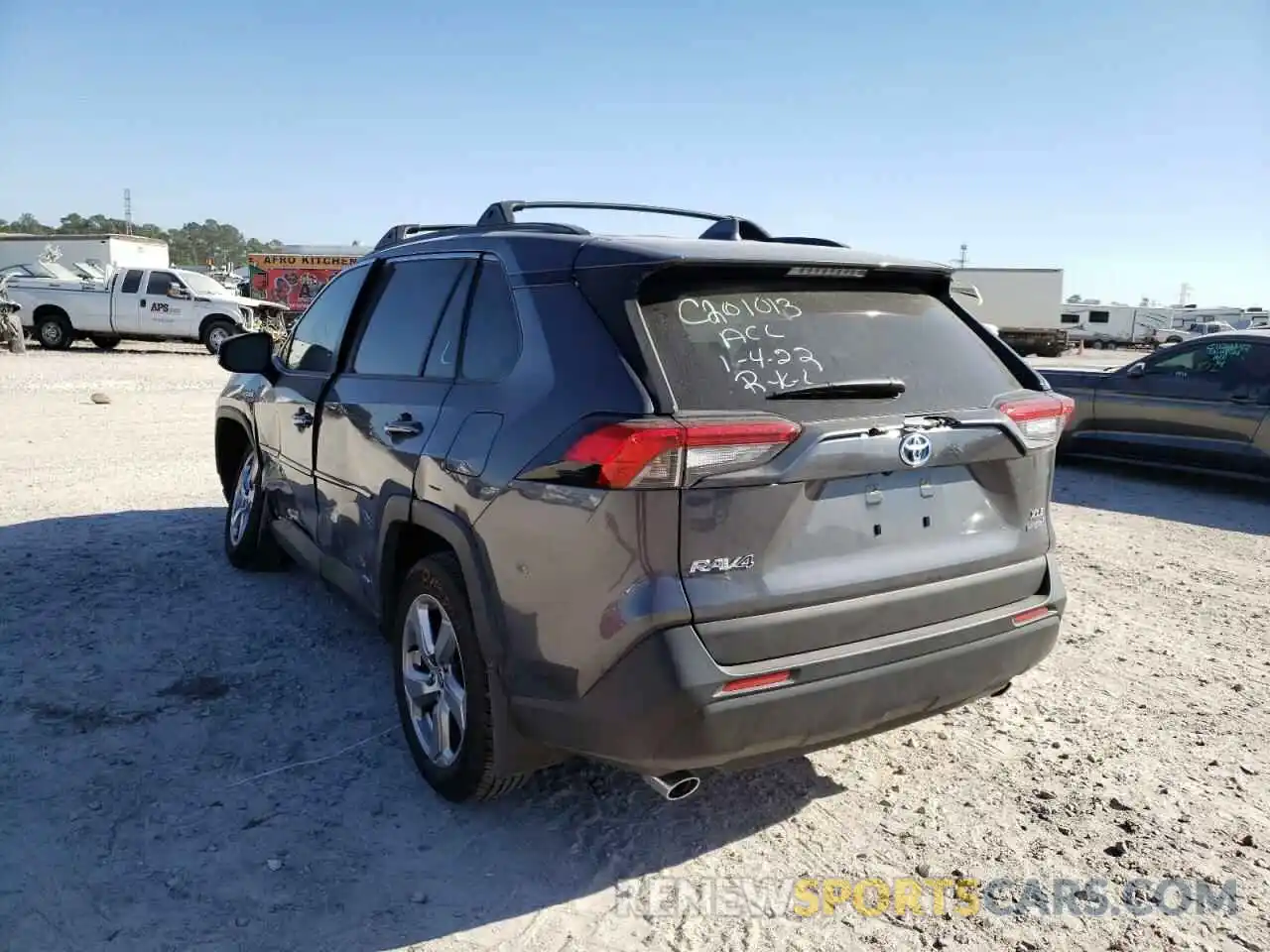 3 Photograph of a damaged car JTMB6RFVXMD038493 TOYOTA RAV4 2021