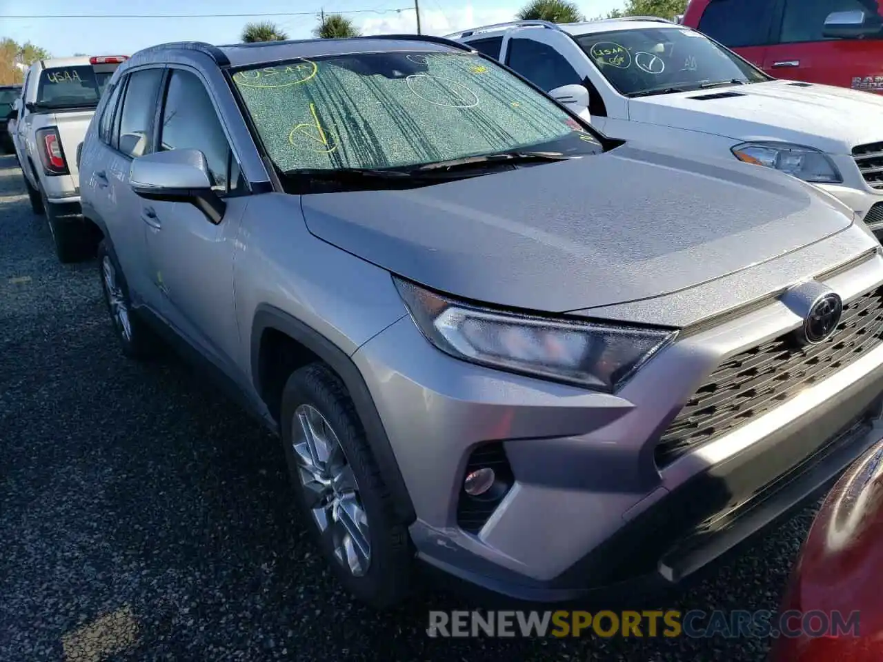 1 Photograph of a damaged car JTMC1RFV0MD064541 TOYOTA RAV4 2021