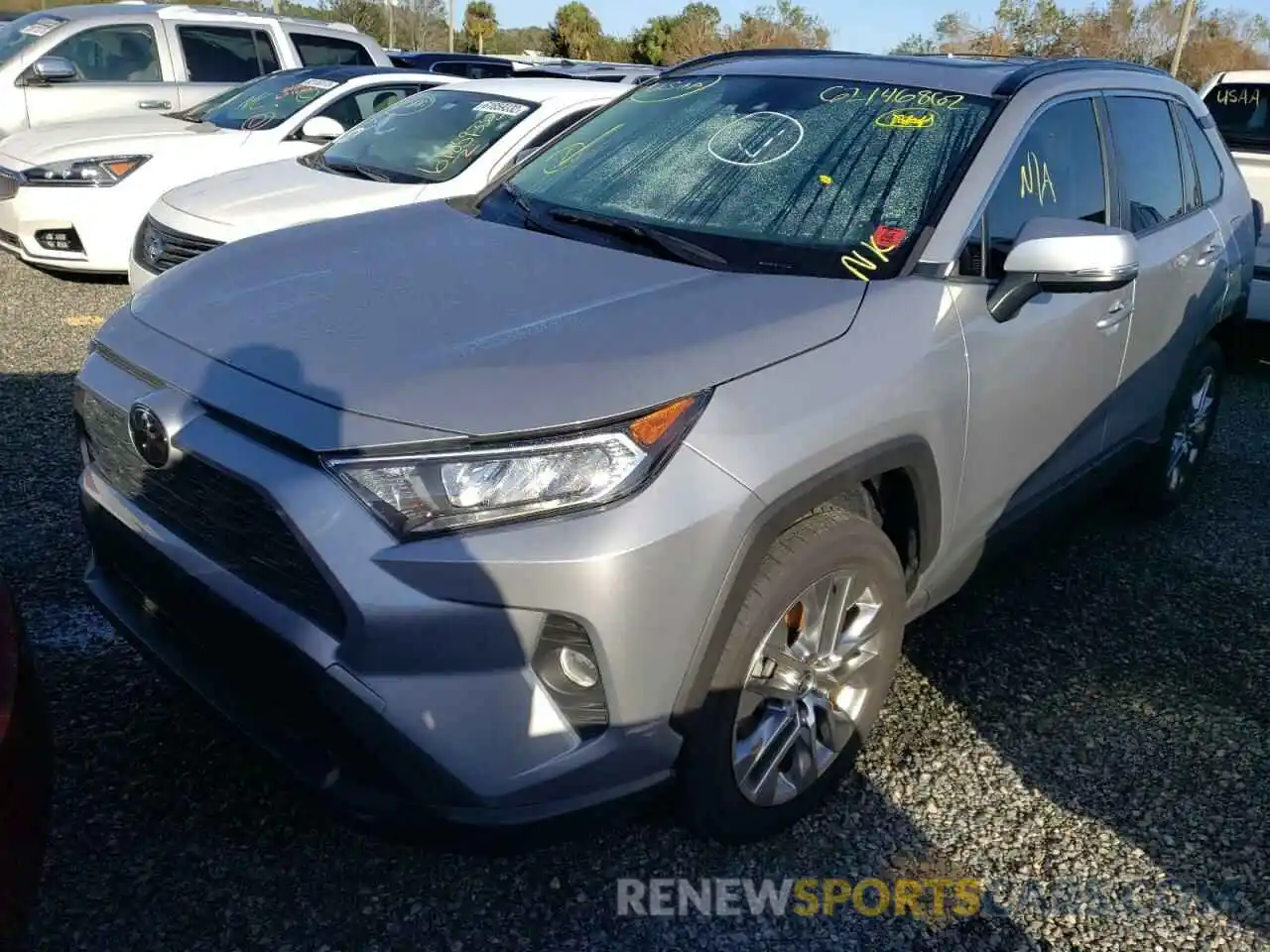 2 Photograph of a damaged car JTMC1RFV0MD064541 TOYOTA RAV4 2021