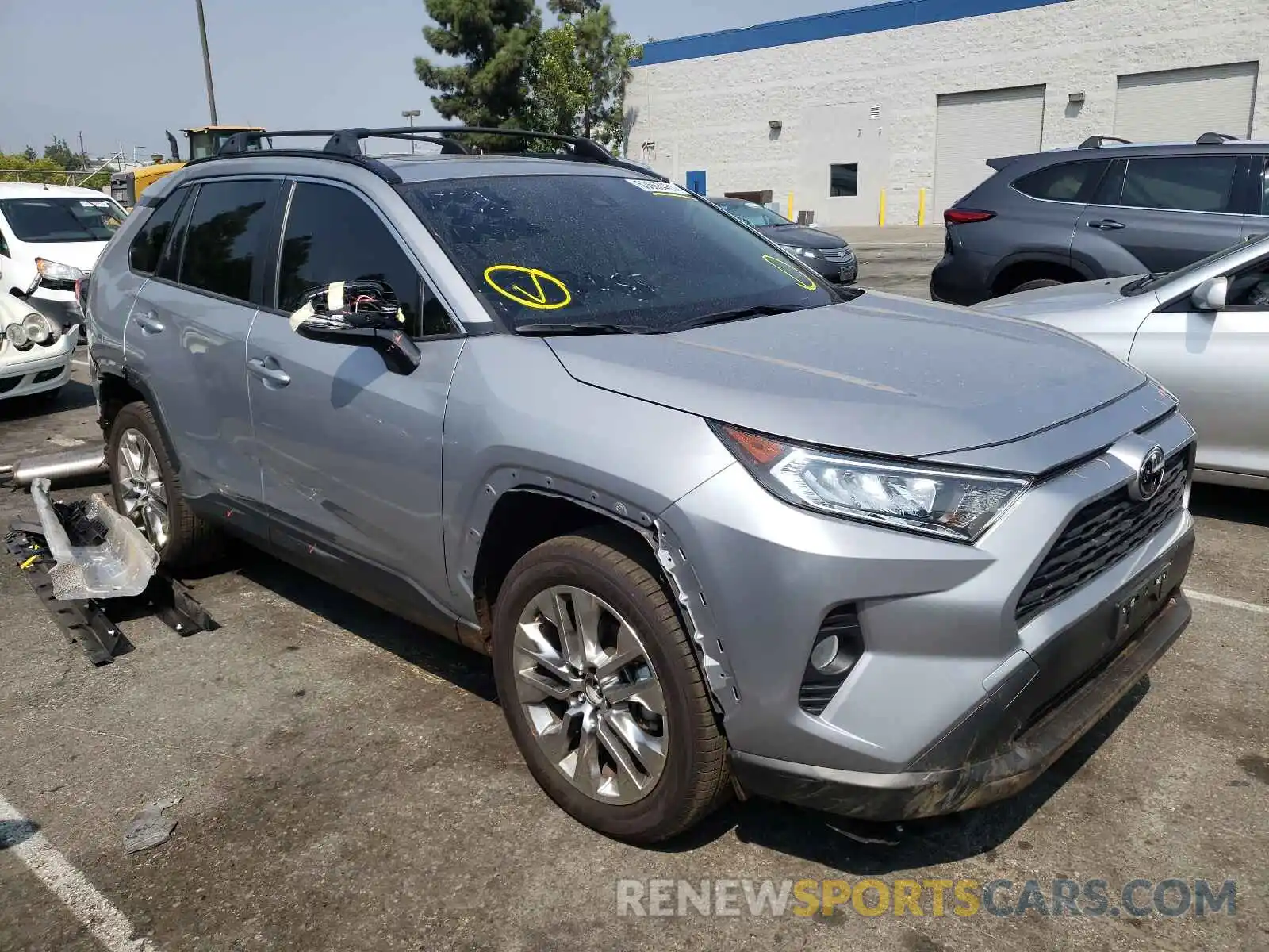 1 Photograph of a damaged car JTMC1RFV1MD062989 TOYOTA RAV4 2021