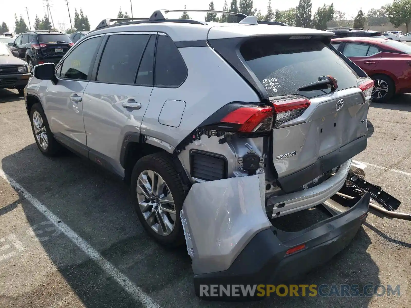 3 Photograph of a damaged car JTMC1RFV1MD062989 TOYOTA RAV4 2021