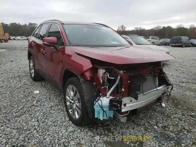 1 Photograph of a damaged car JTMC1RFV1MD070607 TOYOTA RAV4 2021