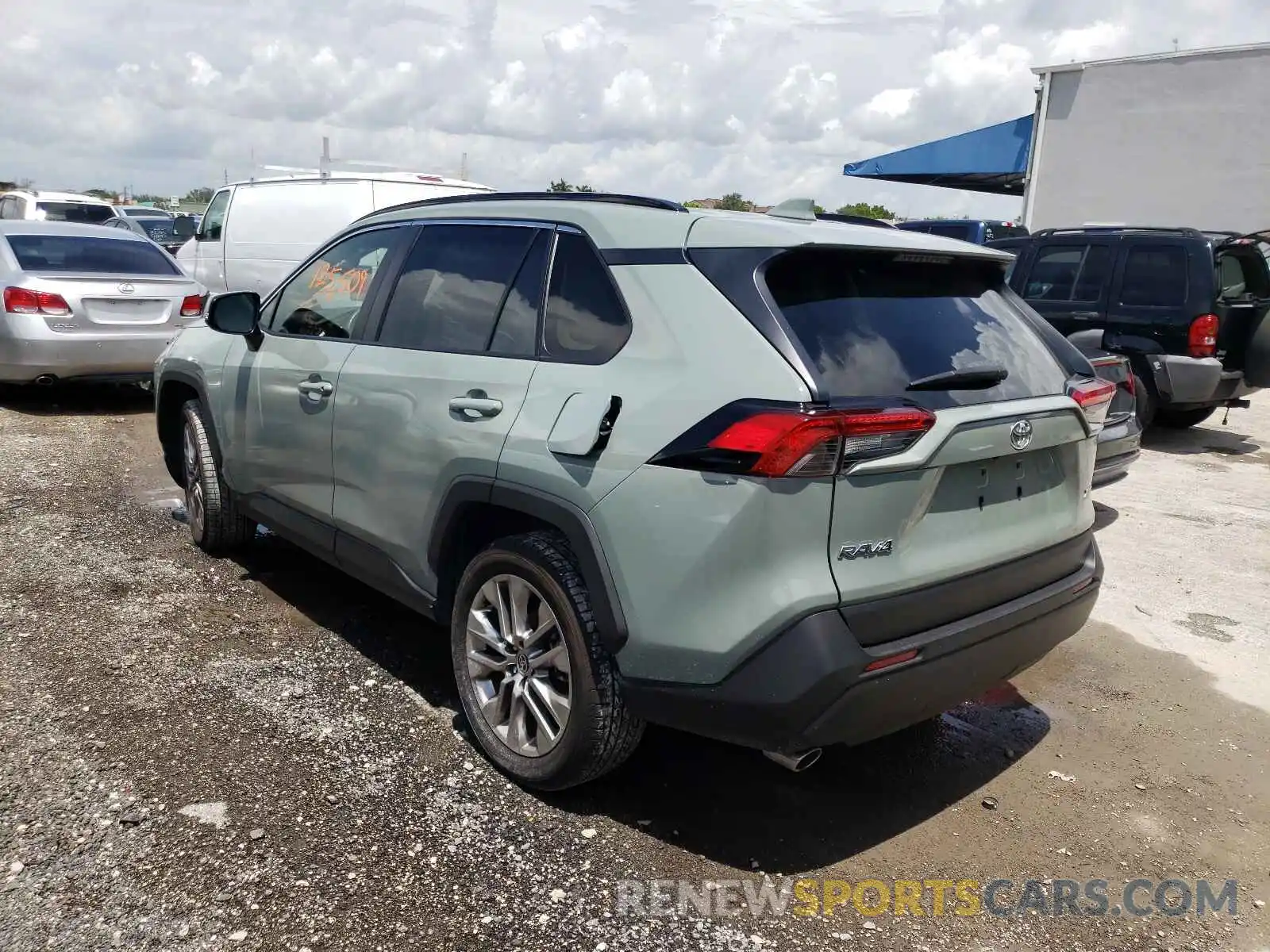 3 Photograph of a damaged car JTMC1RFV1MD072468 TOYOTA RAV4 2021