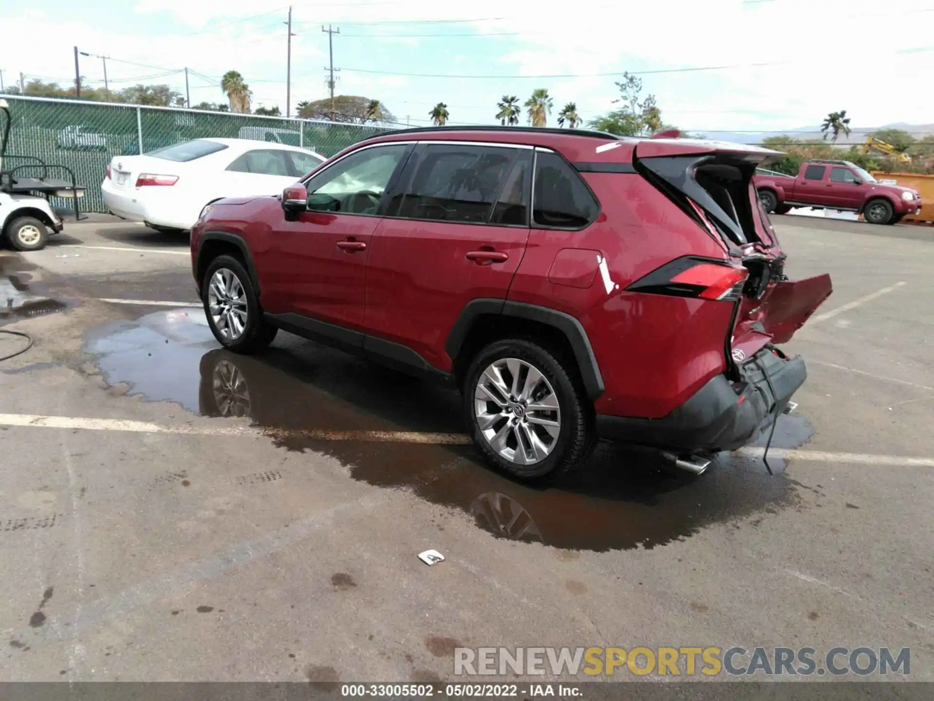 3 Photograph of a damaged car JTMC1RFV1MD076259 TOYOTA RAV4 2021