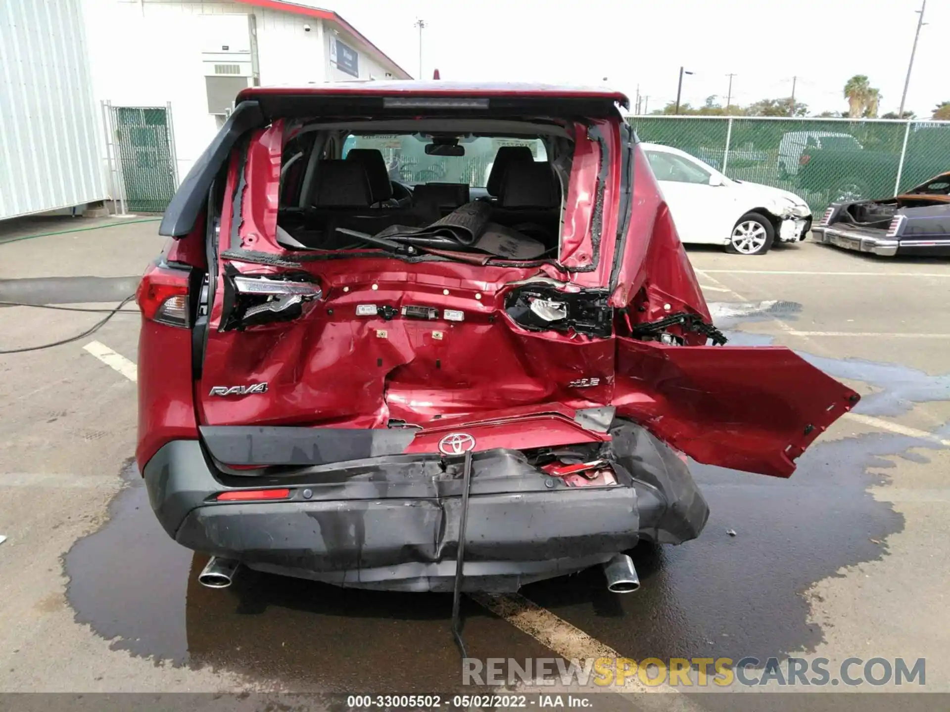 6 Photograph of a damaged car JTMC1RFV1MD076259 TOYOTA RAV4 2021