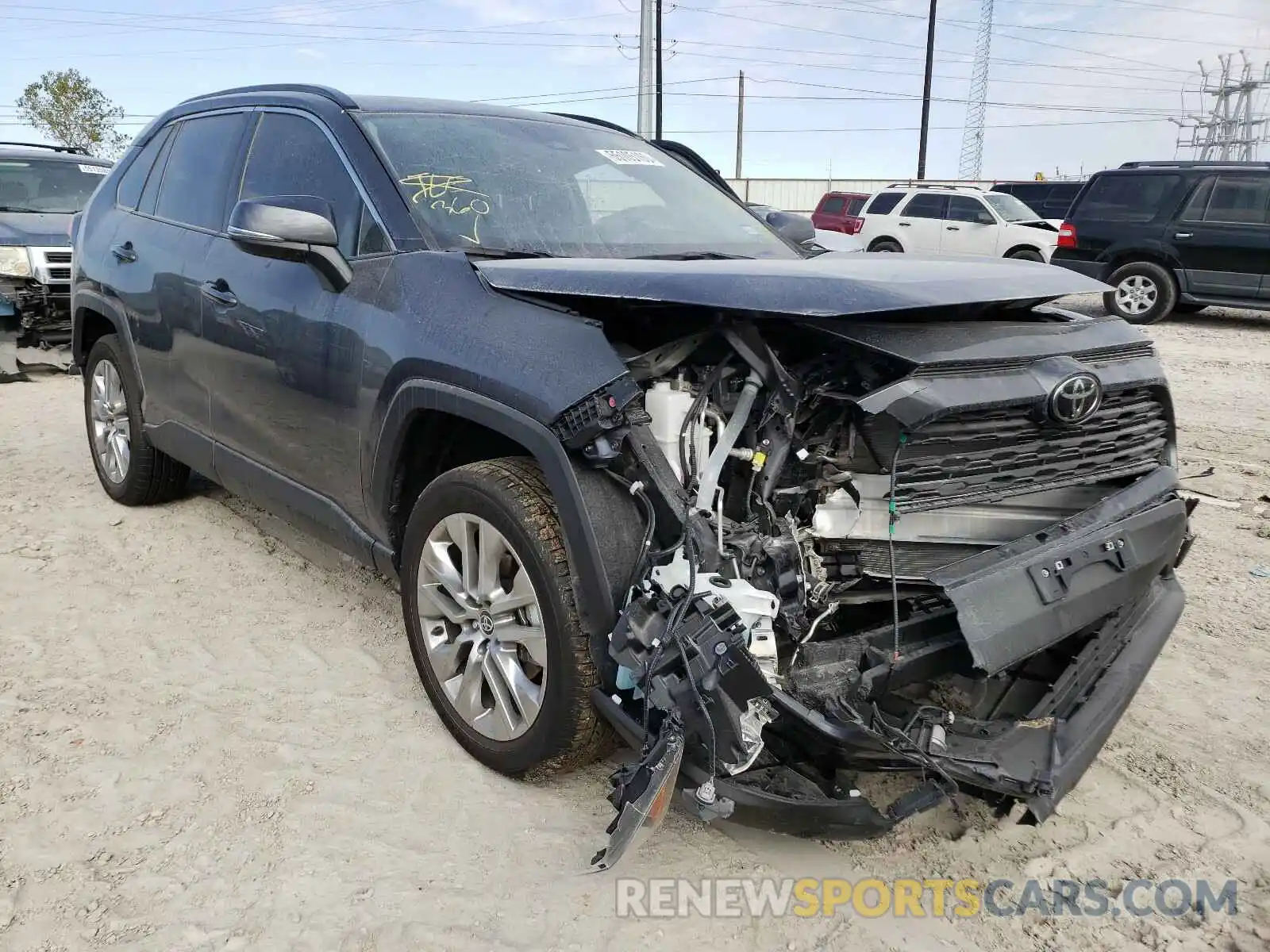 1 Photograph of a damaged car JTMC1RFV2MD061365 TOYOTA RAV4 2021