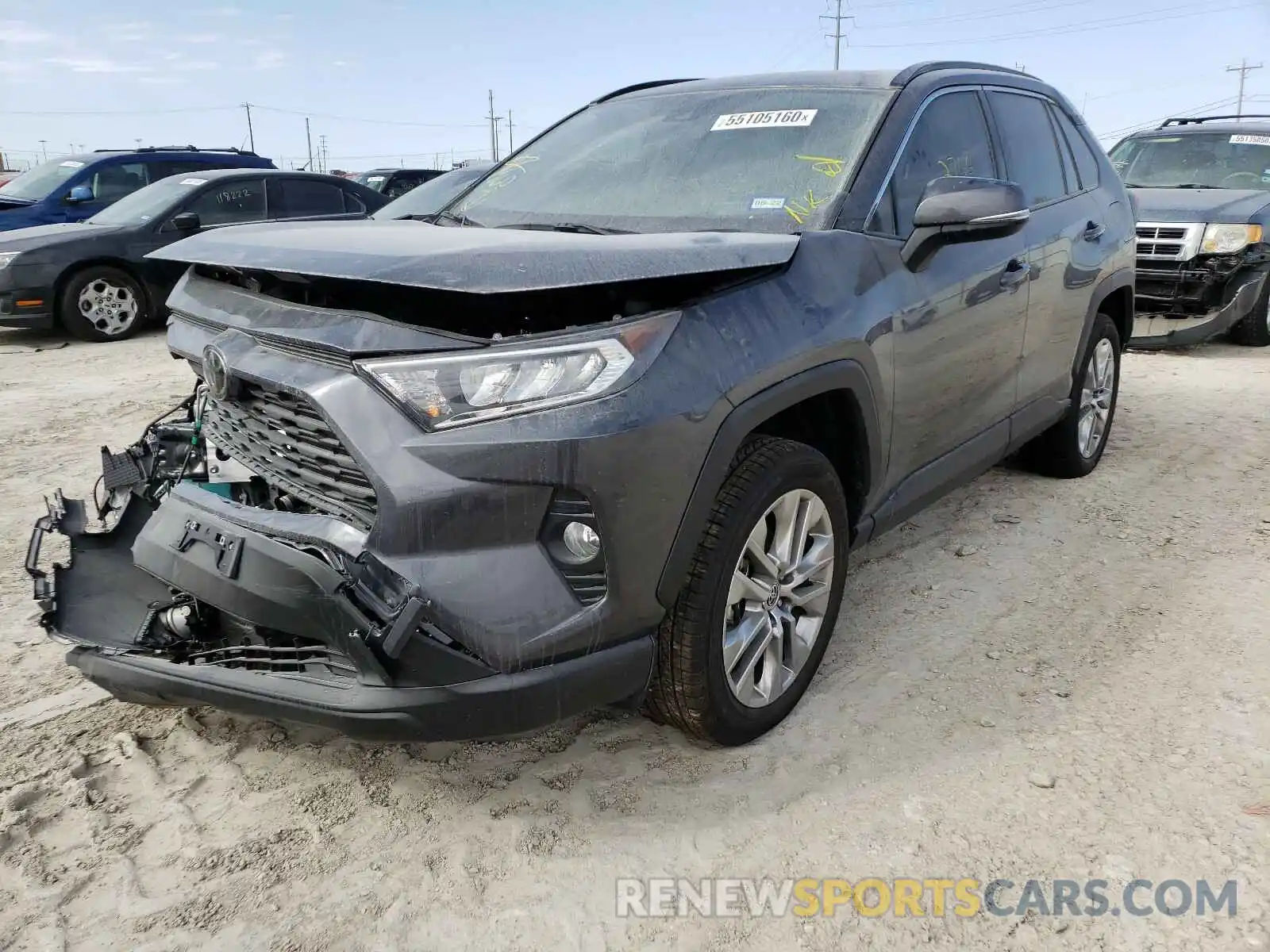 2 Photograph of a damaged car JTMC1RFV2MD061365 TOYOTA RAV4 2021