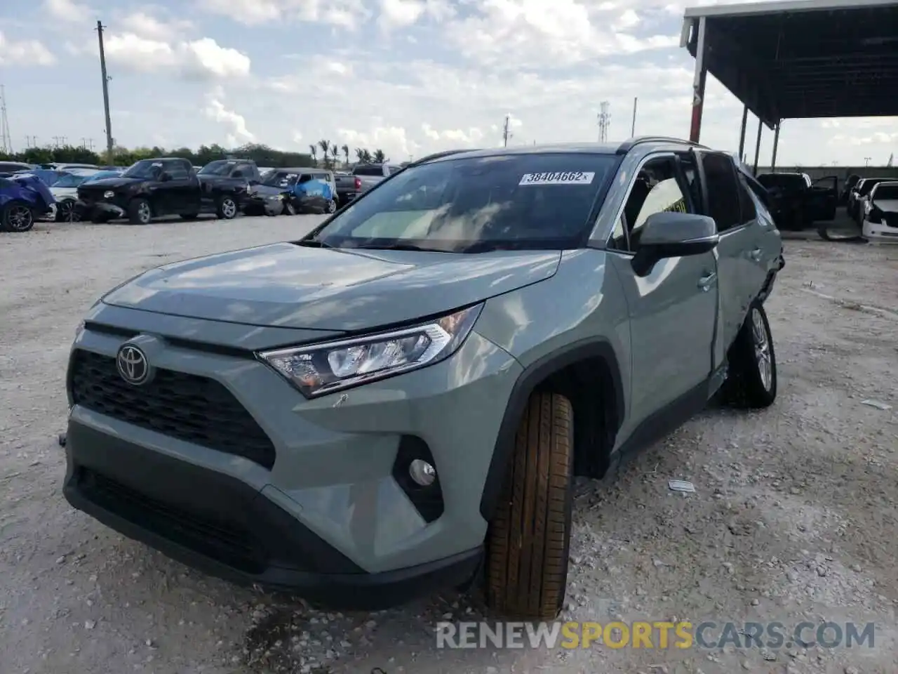 2 Photograph of a damaged car JTMC1RFV2MD062872 TOYOTA RAV4 2021