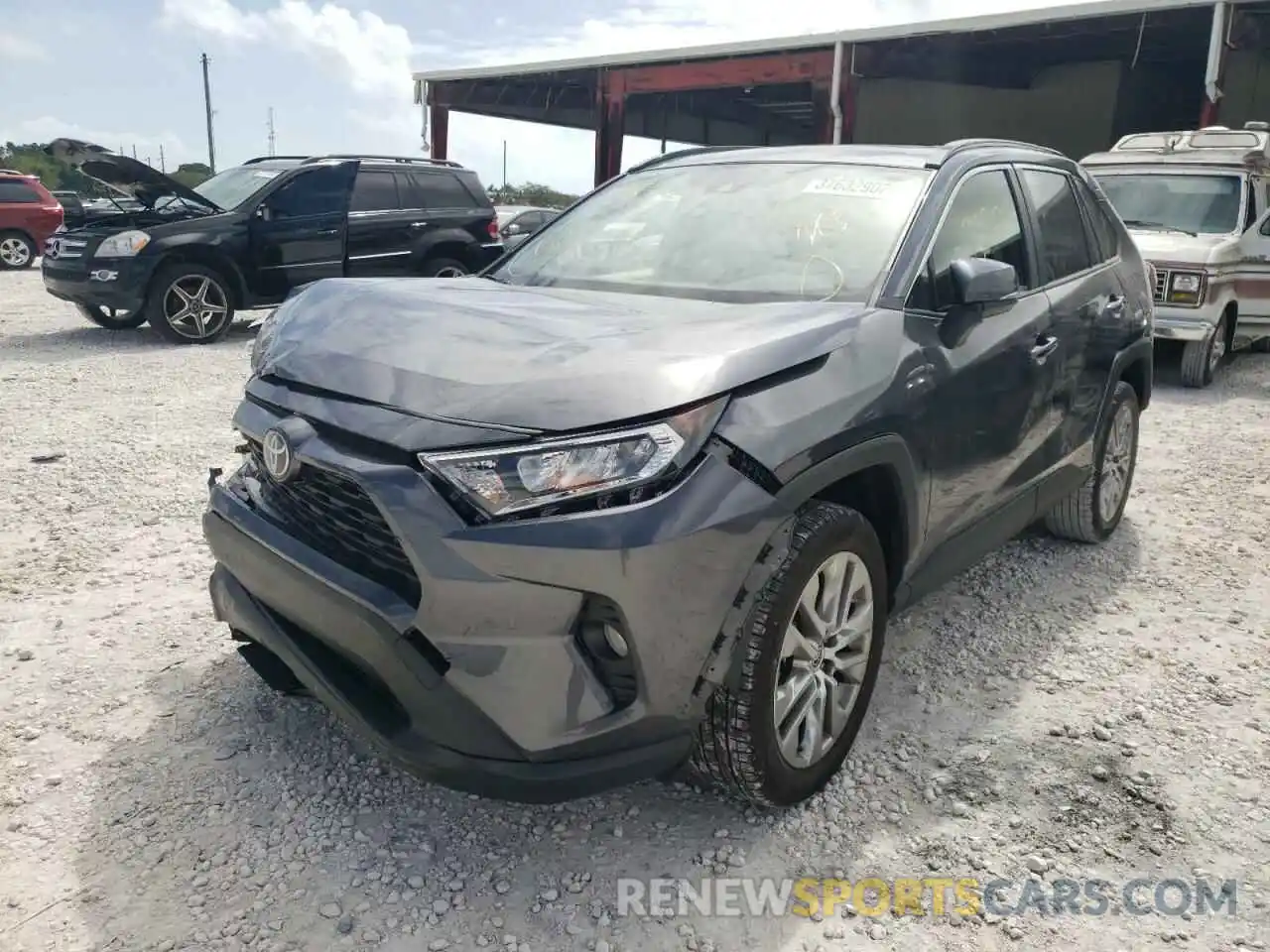 2 Photograph of a damaged car JTMC1RFV2MD522855 TOYOTA RAV4 2021