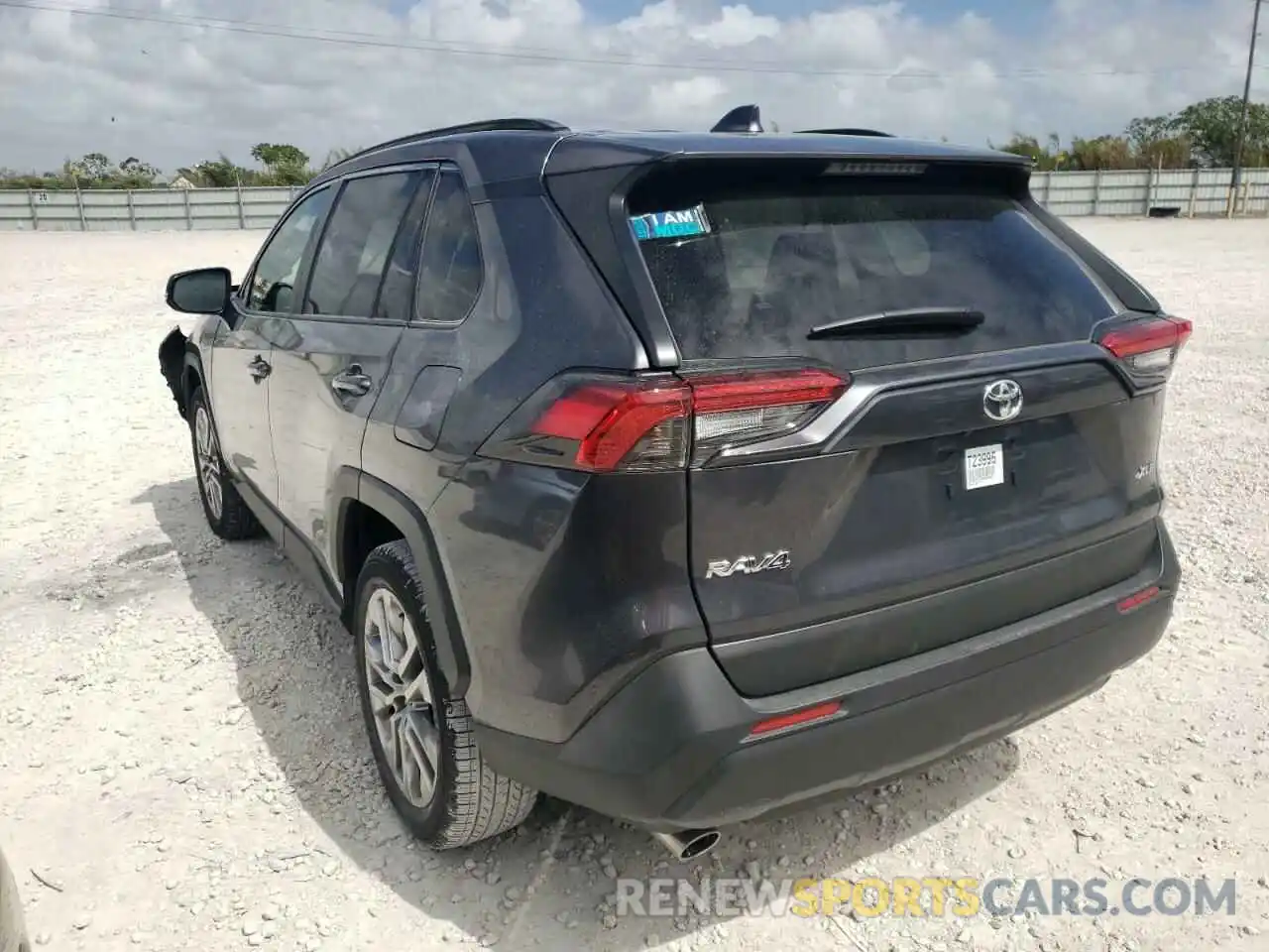 3 Photograph of a damaged car JTMC1RFV2MD522855 TOYOTA RAV4 2021