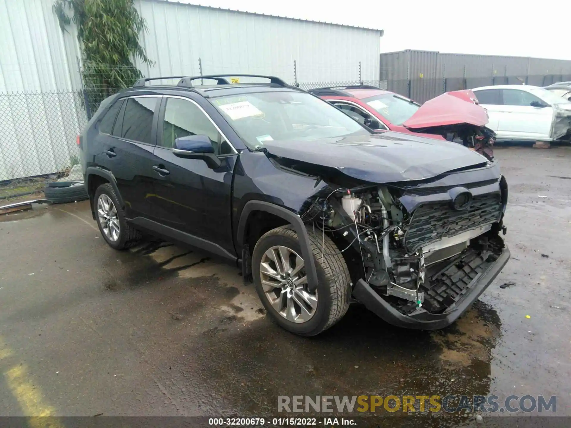 1 Photograph of a damaged car JTMC1RFV3MD063948 TOYOTA RAV4 2021