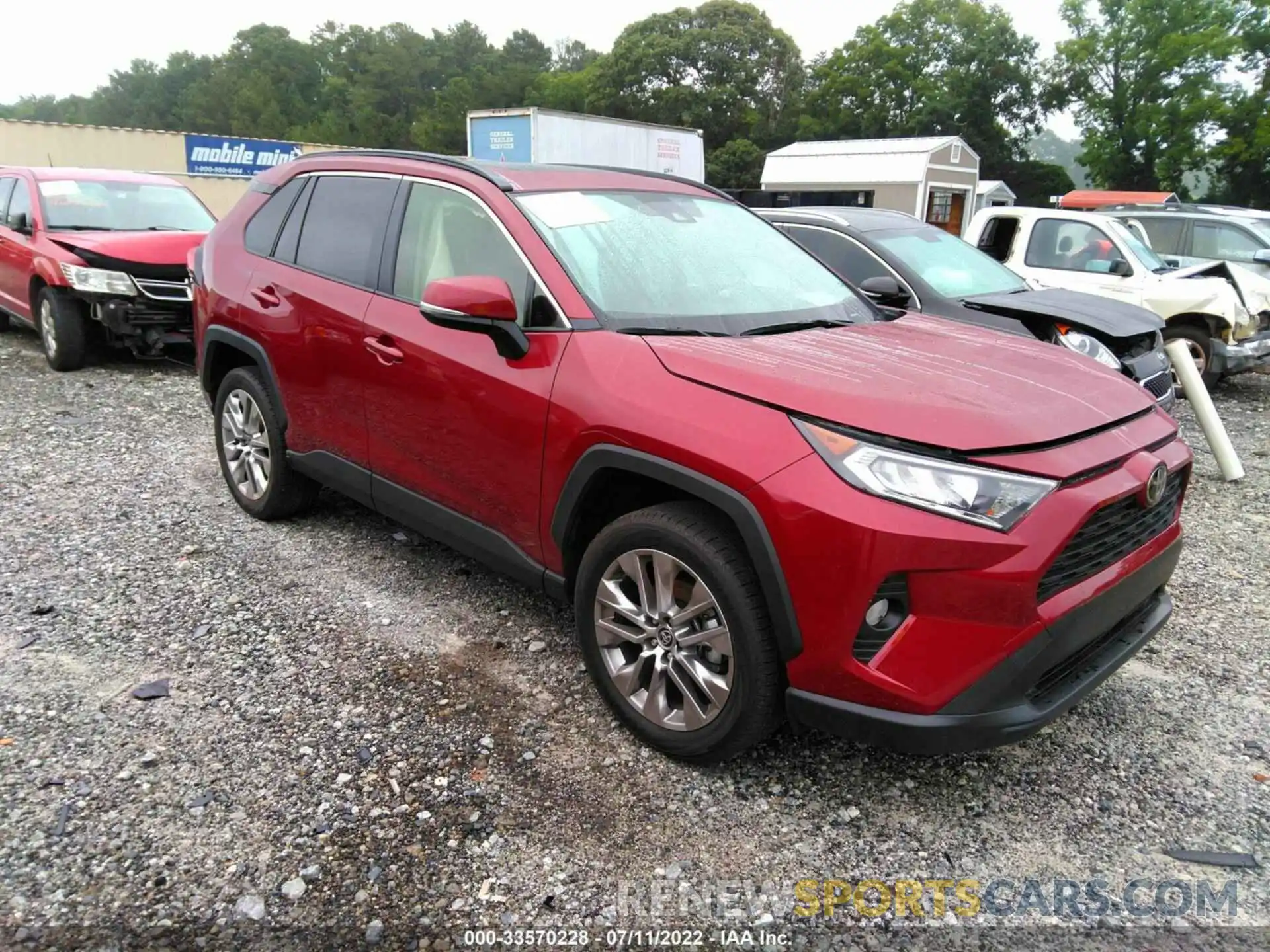 1 Фотография поврежденного автомобиля JTMC1RFV3MD070267 TOYOTA RAV4 2021