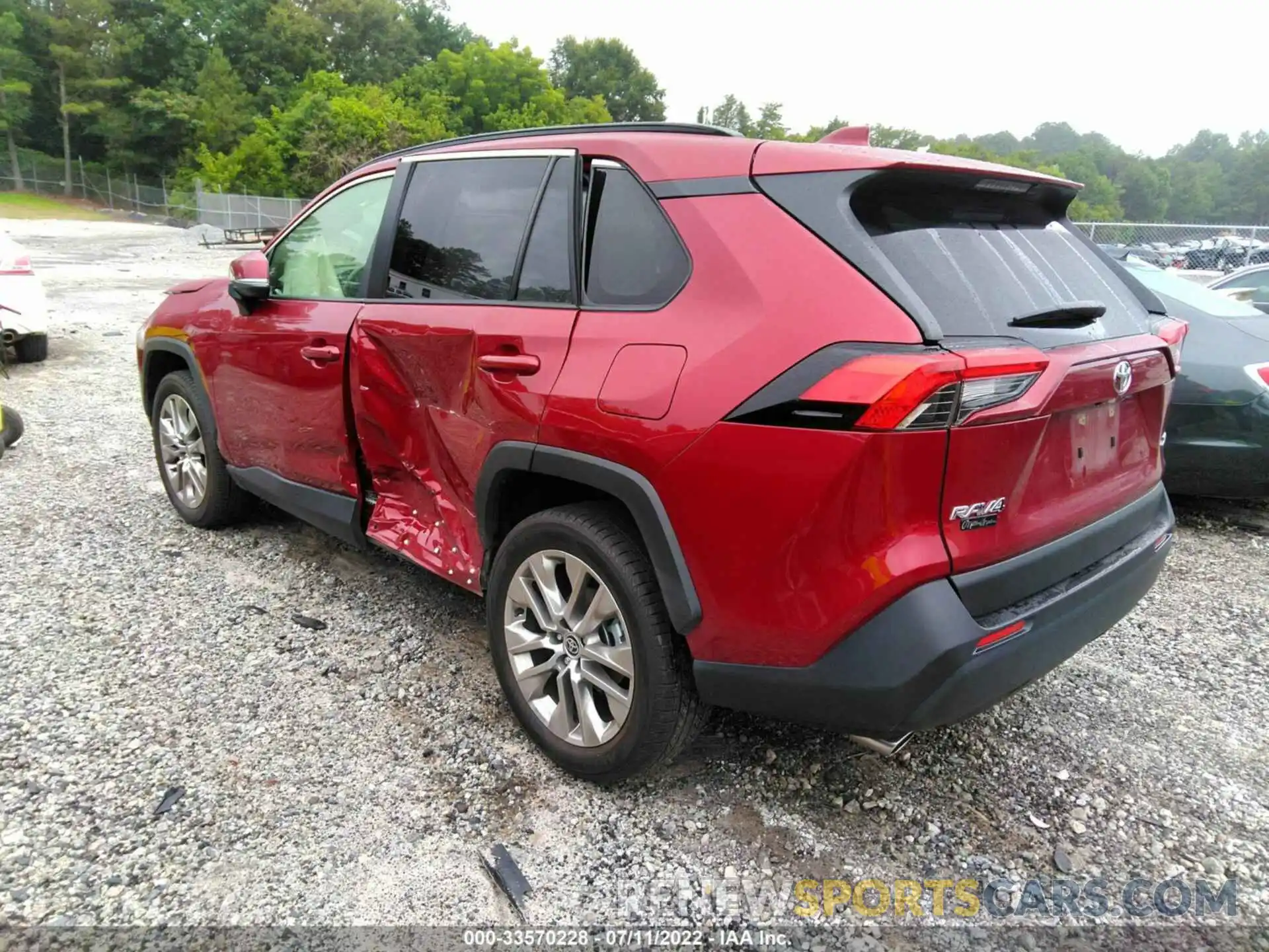 3 Photograph of a damaged car JTMC1RFV3MD070267 TOYOTA RAV4 2021