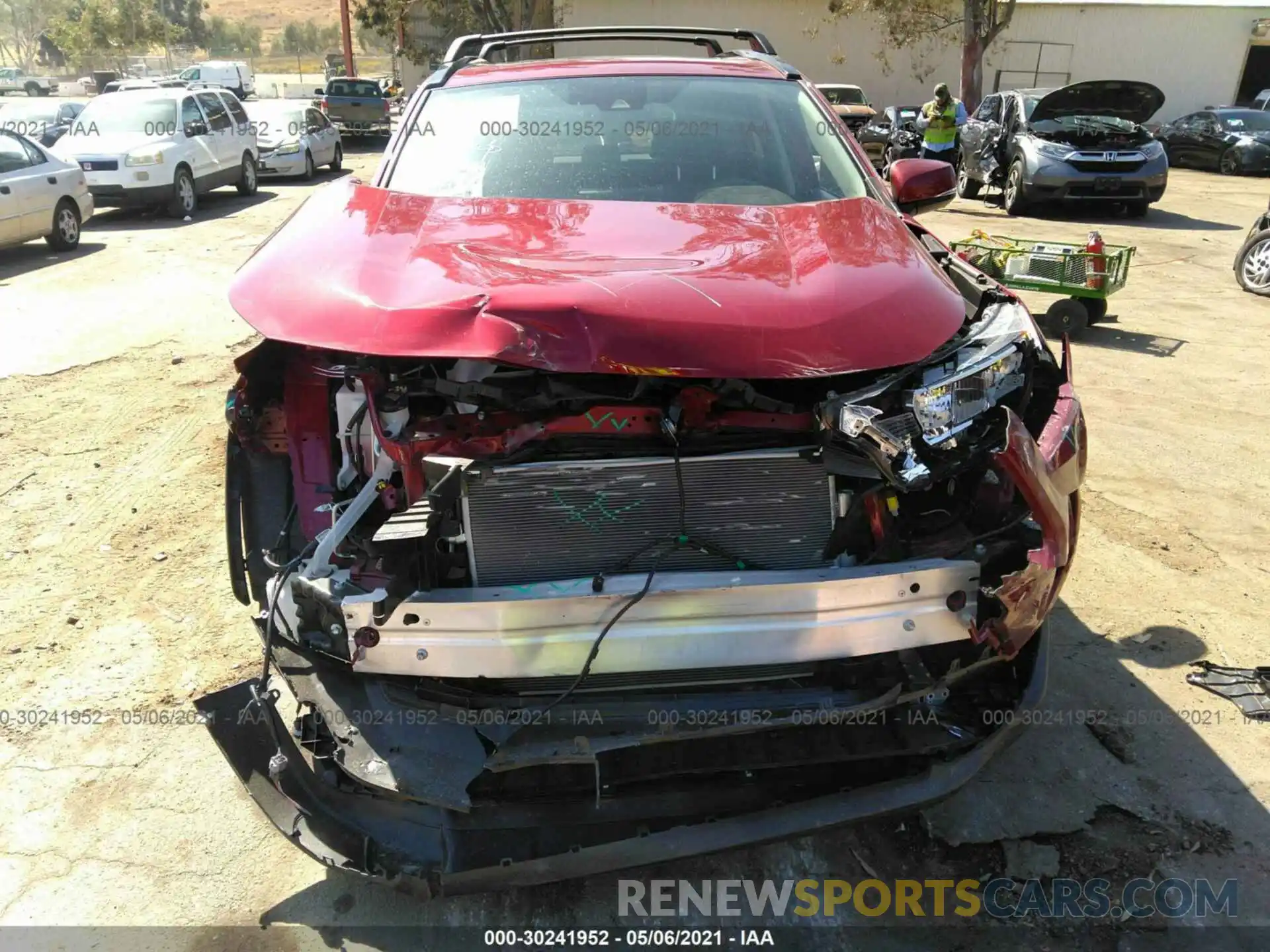 6 Photograph of a damaged car JTMC1RFV4MD523165 TOYOTA RAV4 2021