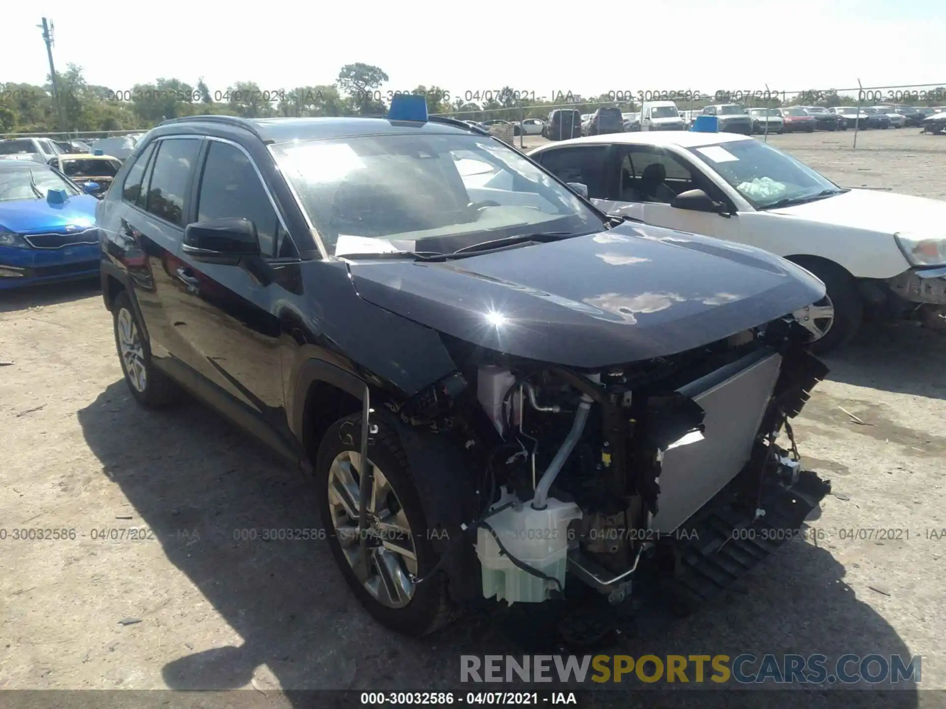 1 Photograph of a damaged car JTMC1RFV6MD063717 TOYOTA RAV4 2021