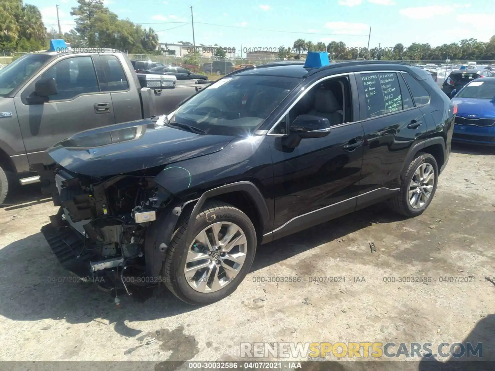 2 Photograph of a damaged car JTMC1RFV6MD063717 TOYOTA RAV4 2021