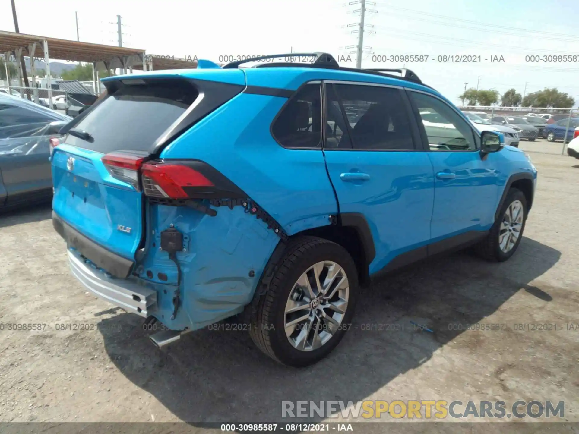 4 Photograph of a damaged car JTMC1RFV6MD064723 TOYOTA RAV4 2021