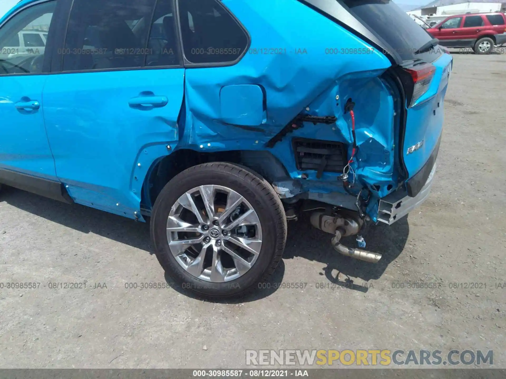 6 Photograph of a damaged car JTMC1RFV6MD064723 TOYOTA RAV4 2021