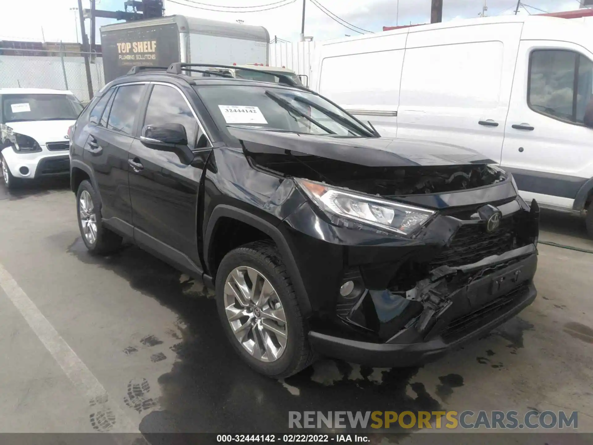 1 Photograph of a damaged car JTMC1RFV6MD066164 TOYOTA RAV4 2021