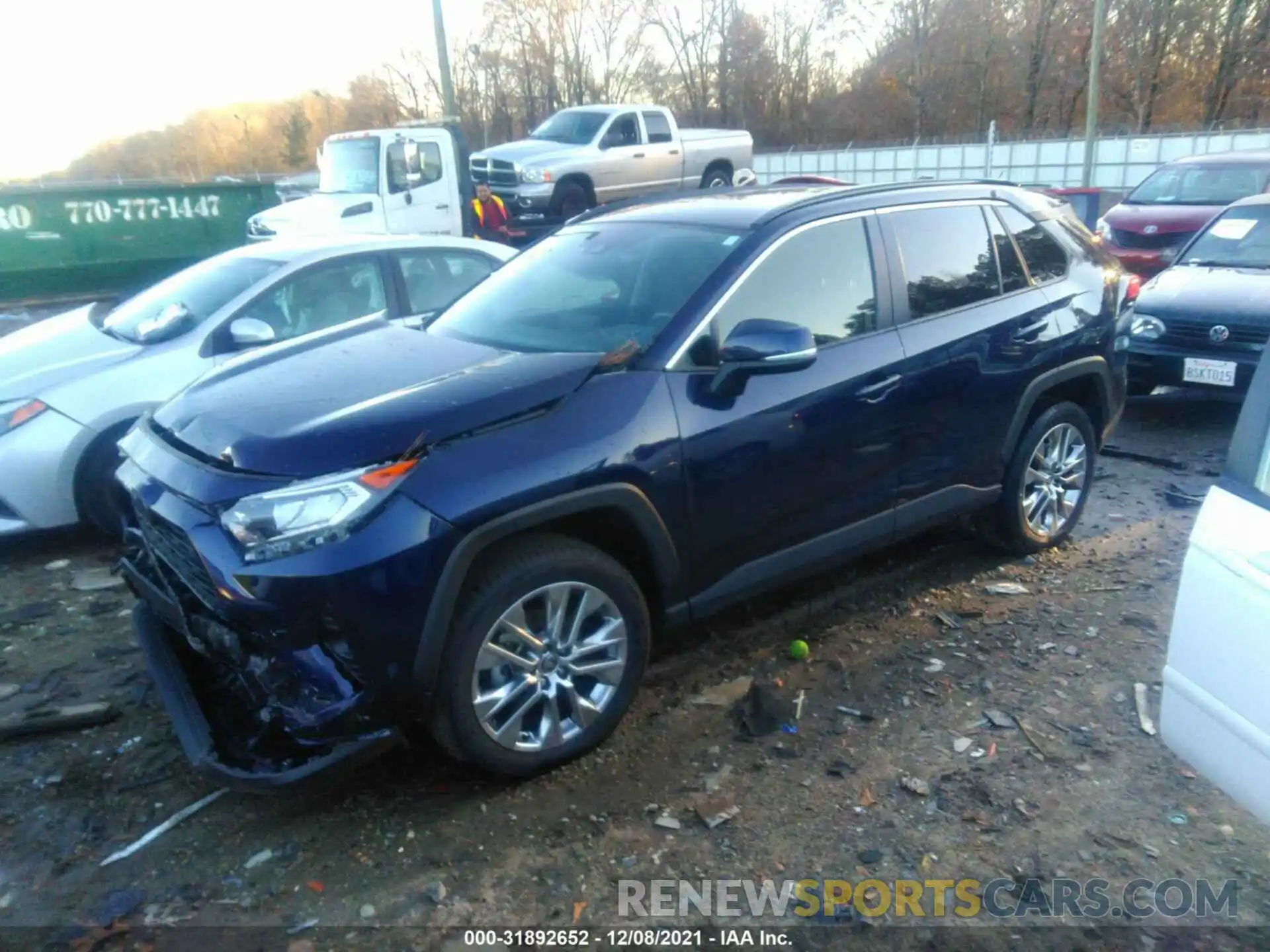 2 Фотография поврежденного автомобиля JTMC1RFV6MD073079 TOYOTA RAV4 2021