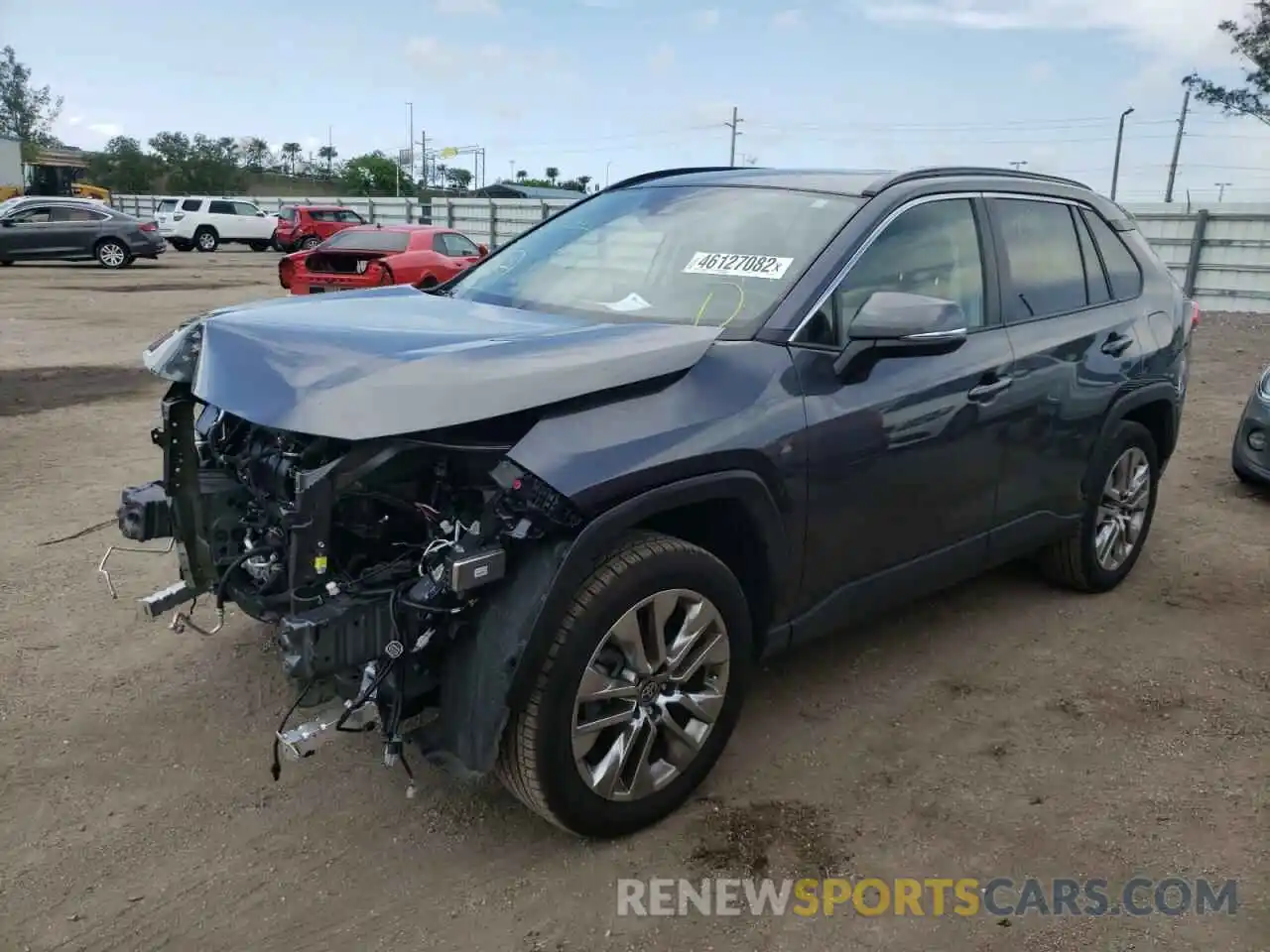 2 Photograph of a damaged car JTMC1RFV6MD081148 TOYOTA RAV4 2021