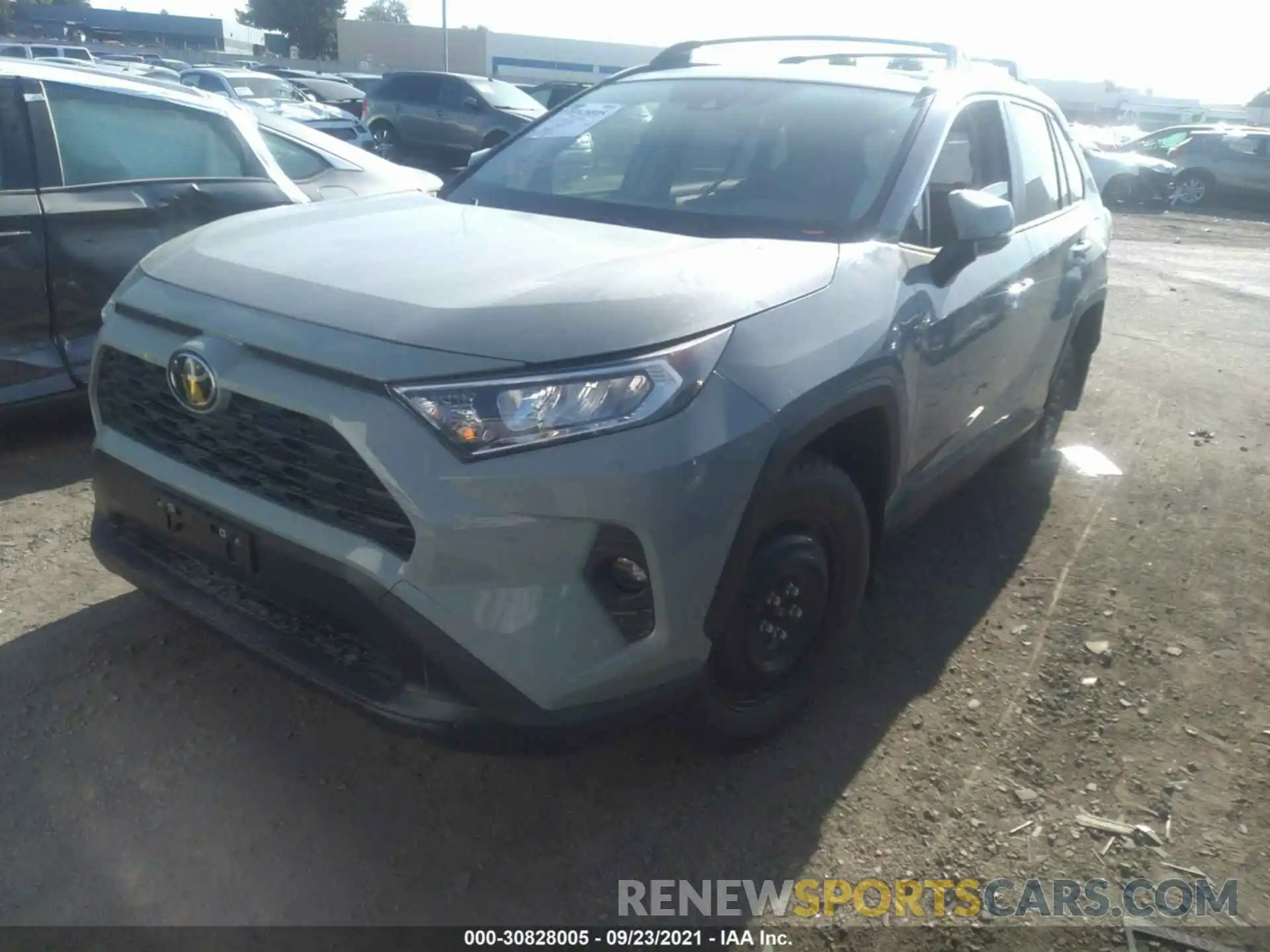 2 Photograph of a damaged car JTMC1RFV6MD522910 TOYOTA RAV4 2021